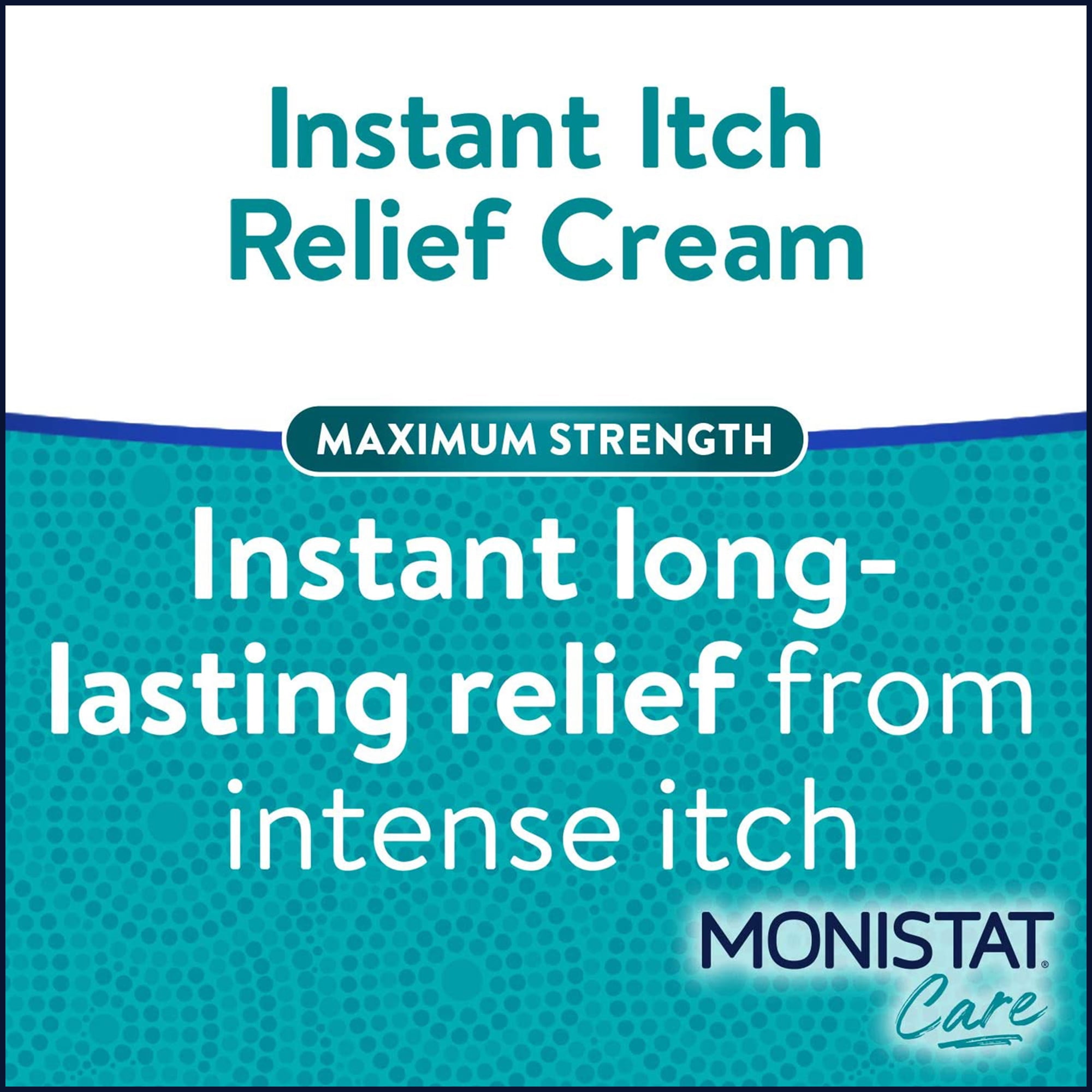 Monistat Instant Itch Relief Cream, Maximum Strength Feminine Care (1 oz) rla4s
