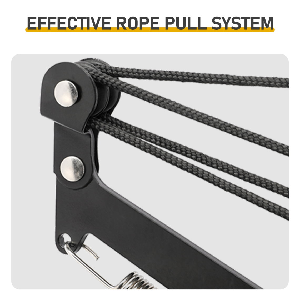 ARCTICSCORPION Pole Saw for Tree Trimming, Manual Branch Pruner with 9 Fiberglass Handles (Yellow, 30 ft) jtizg