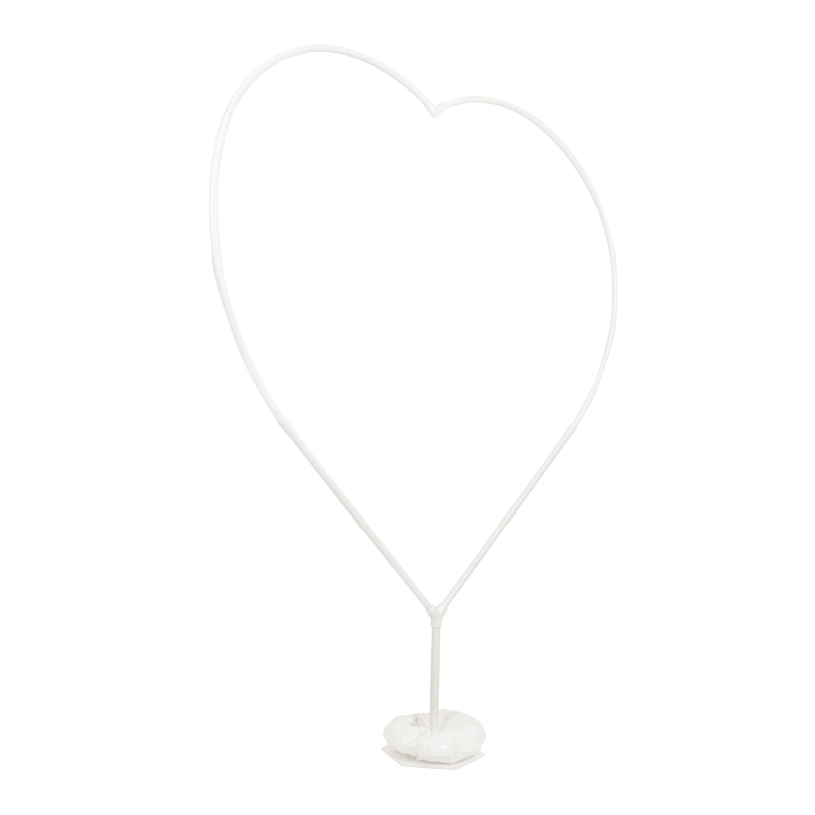 Toyvian Balloon Arch Kit for Weddings and Parties, Adjustable Plastic Stand (White, 1 Set) j2eqx