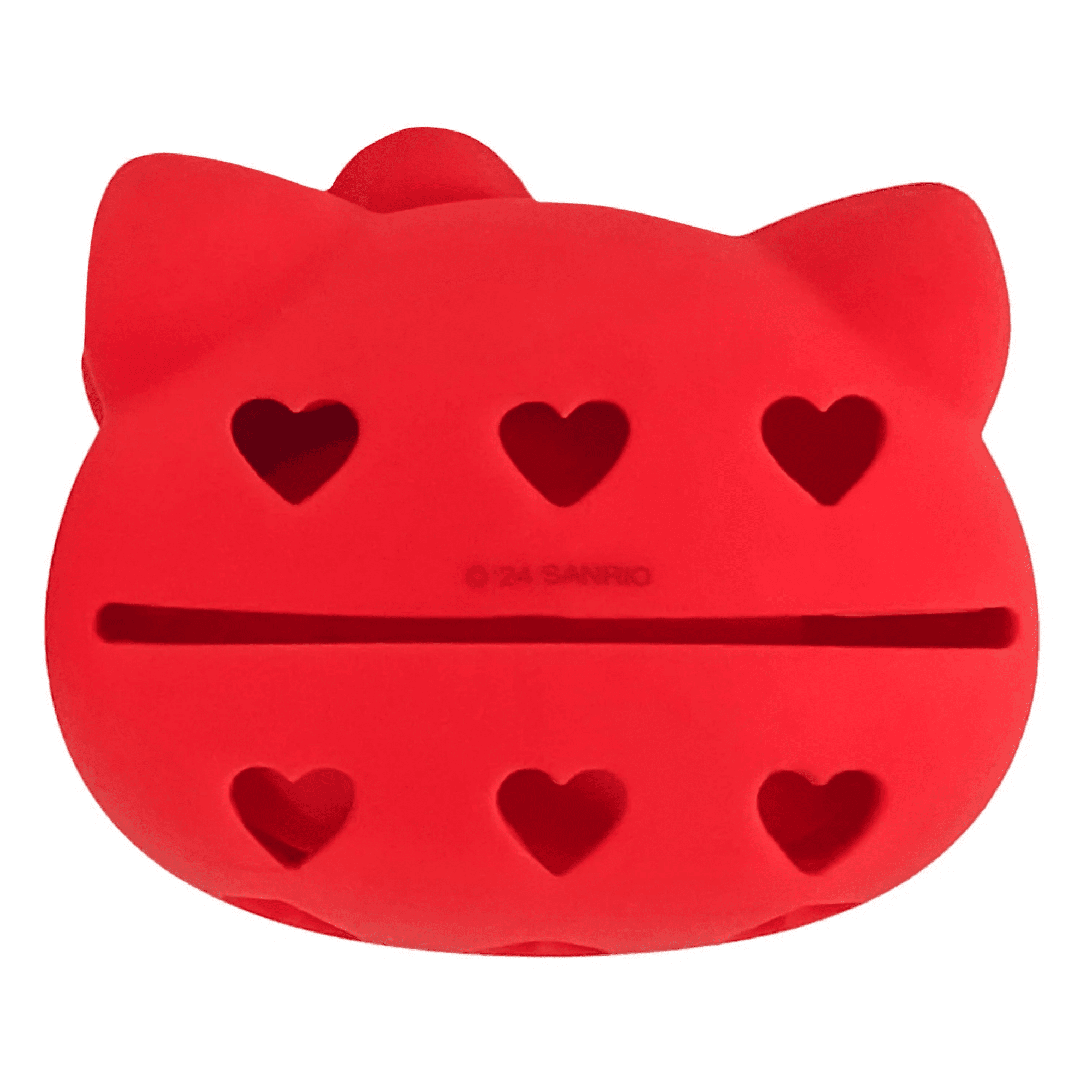 Impressions Vanity Hello Kitty Silicone Makeup Sponge Case and Blending Sponge Set (Red, 1 Piece) 52948