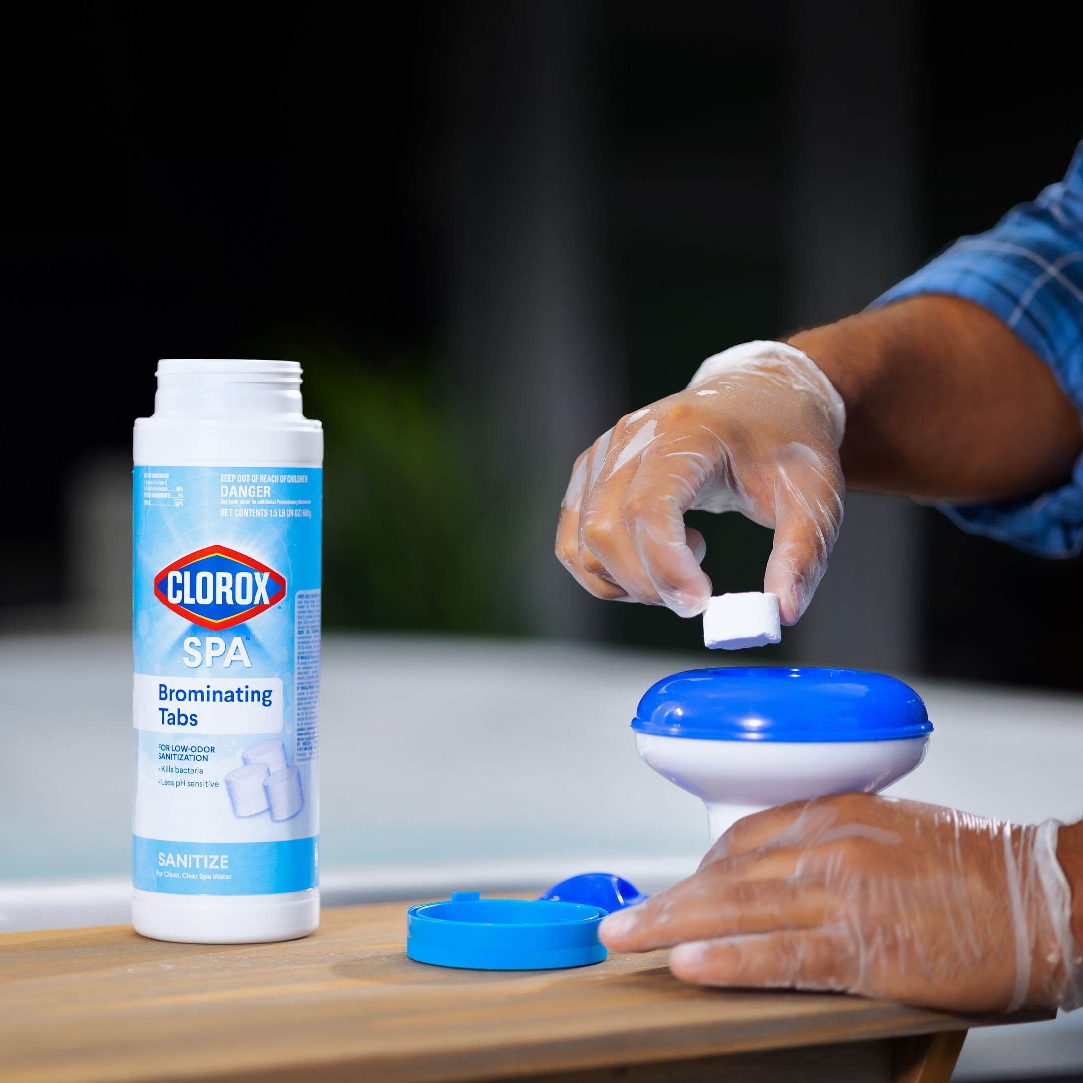 Clorox Pool&Spa Brominating Tablets for Hot Tubs and Spas (5 lb) mdaqi