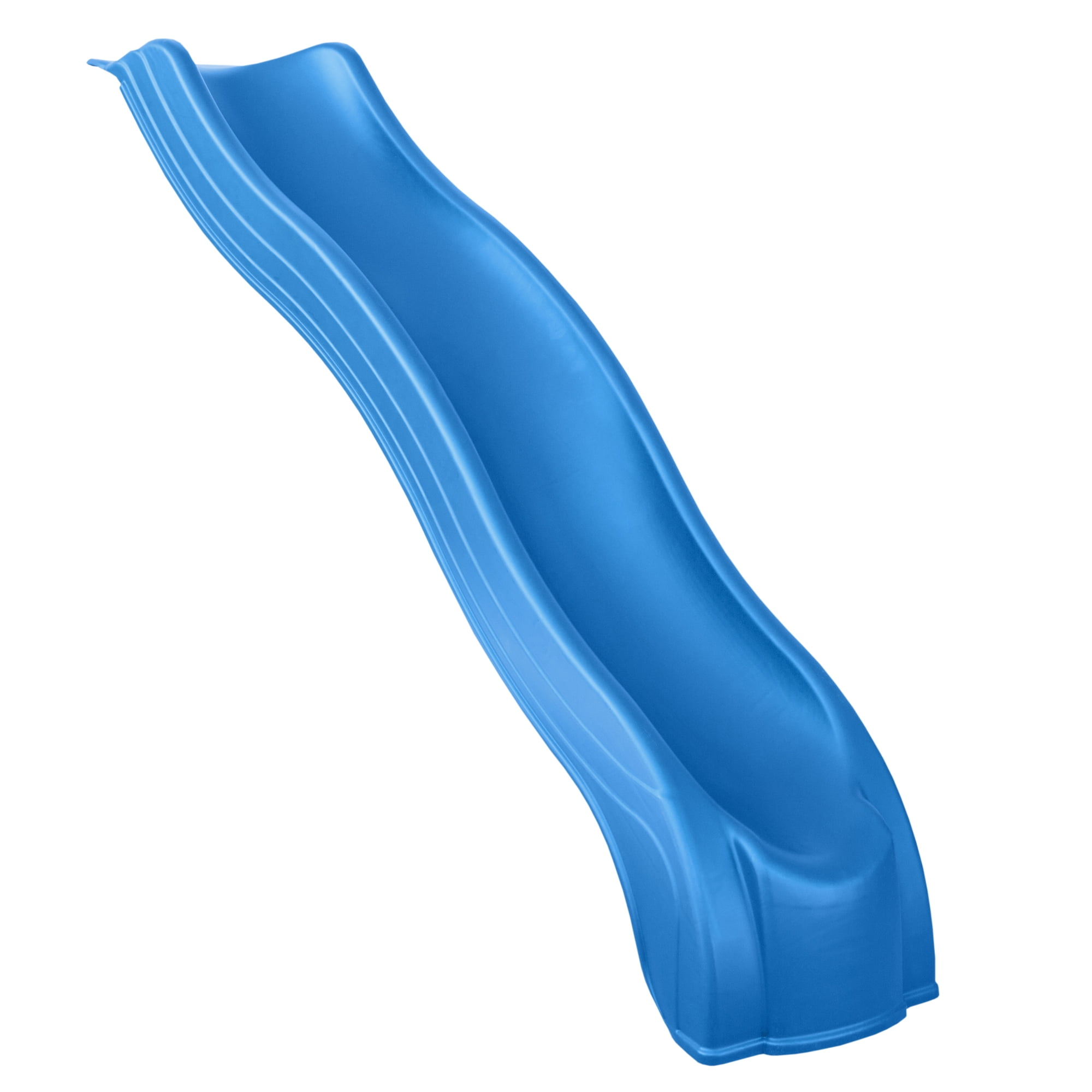 Swing-N-Slide Apex Wave Slide for Backyard Play Sets (Blue, 4 ft) m0zlt
