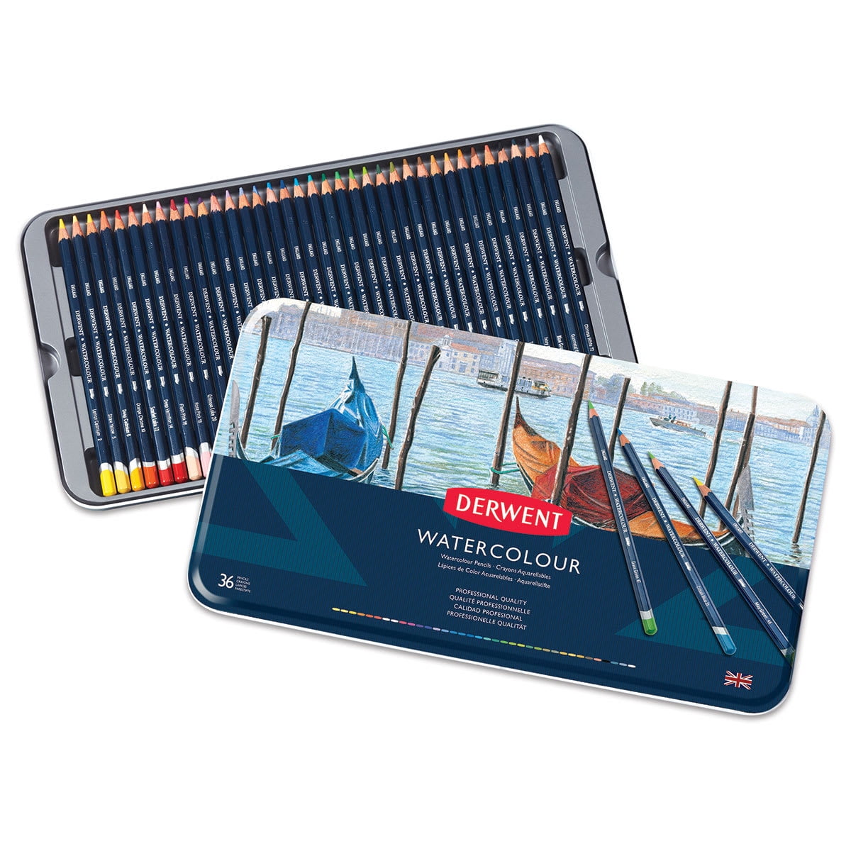 Derwent Watercolor Pencil Set (Assorted Colors, 36 Count) sk555