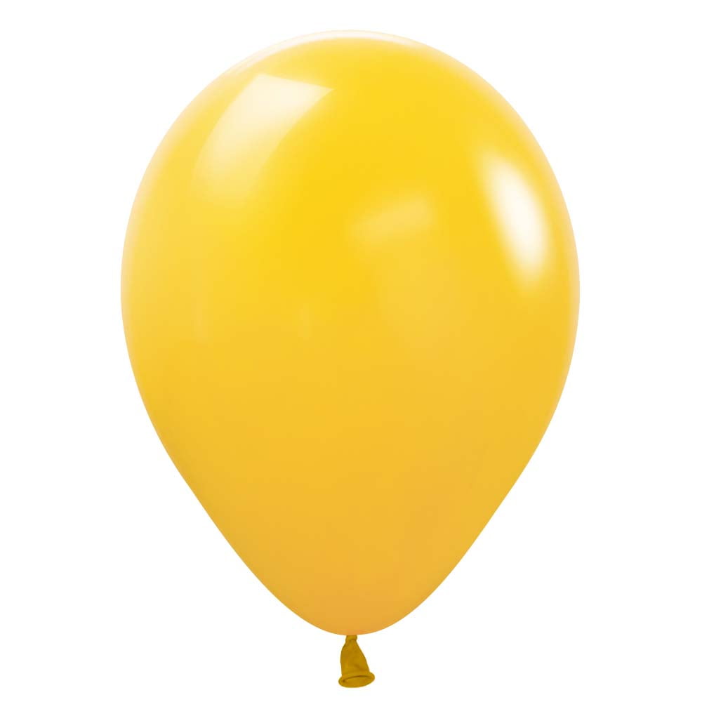 Sempertex 11 in Deluxe Latex Balloons (Honey Yellow, 100 Pack) if1tf
