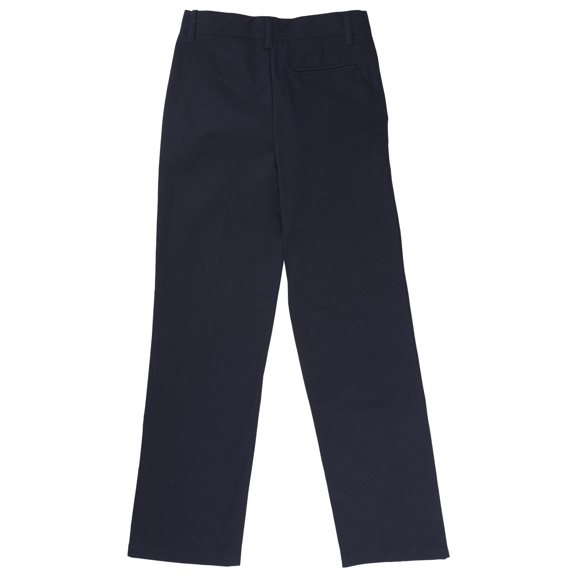 French Toast Boys School Uniform Adjustable Waist Relaxed Fit Pants (Navy Blue, Size 4-20) 71jw3