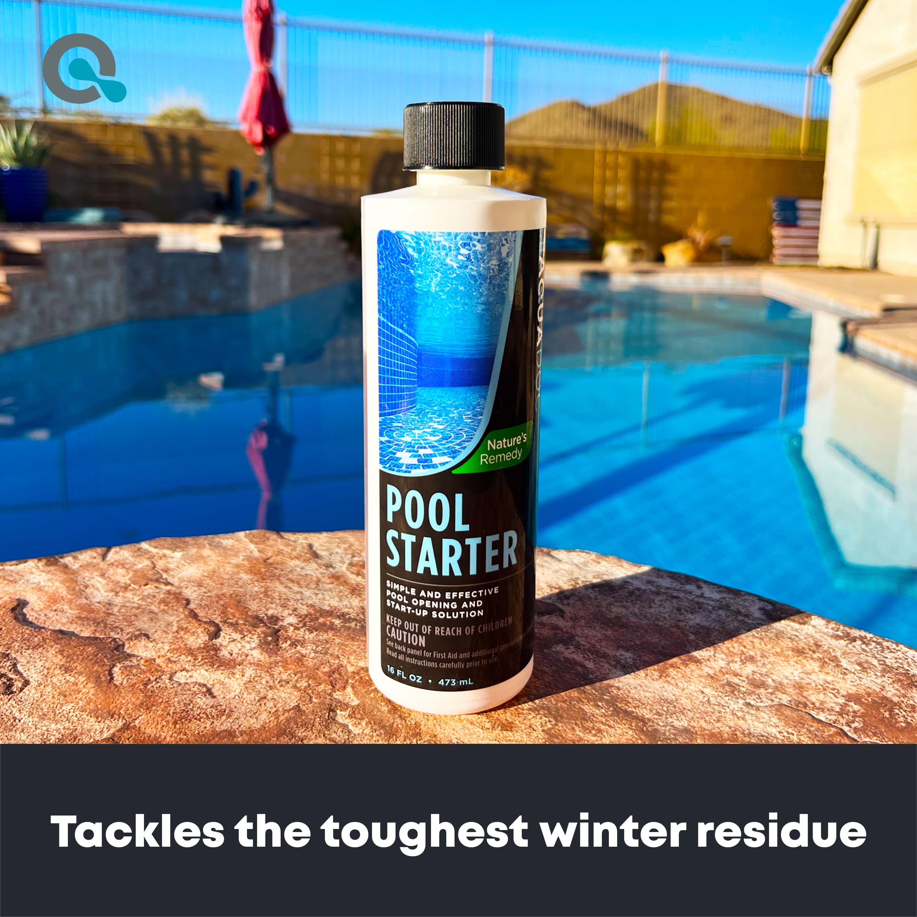 AquaDoc Pool Opening Enzyme Treatment (Clear Water Startup Formula, 16 oz) 00nal