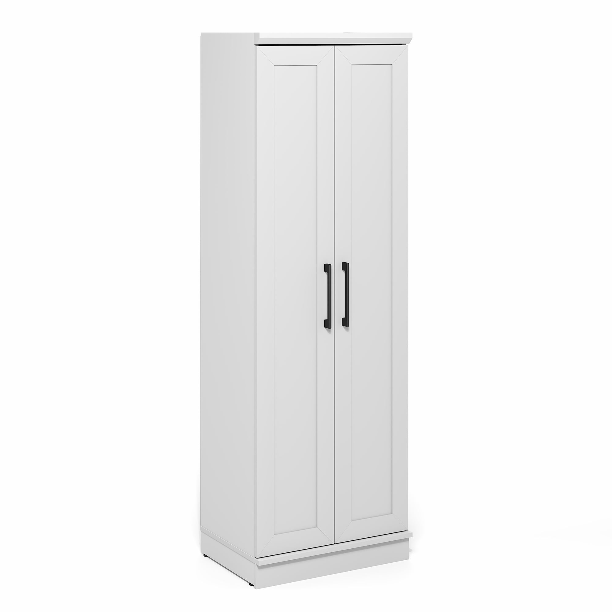 Furinno Robin Kitchen Storage Cabinet with 2 Doors (White, 23.31 in W x 71.18 in H) w5ht4