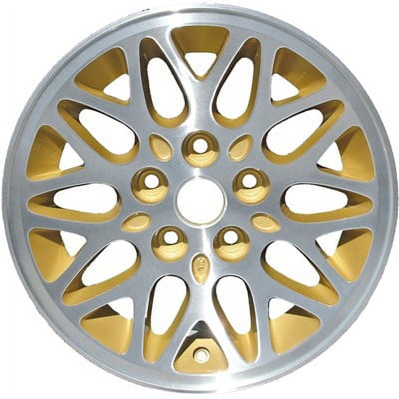 Kai Aluminum Alloy Wheel 15x7 Inch Reconditioned OEM Replacement (Green, 15x7 in) eu3zh