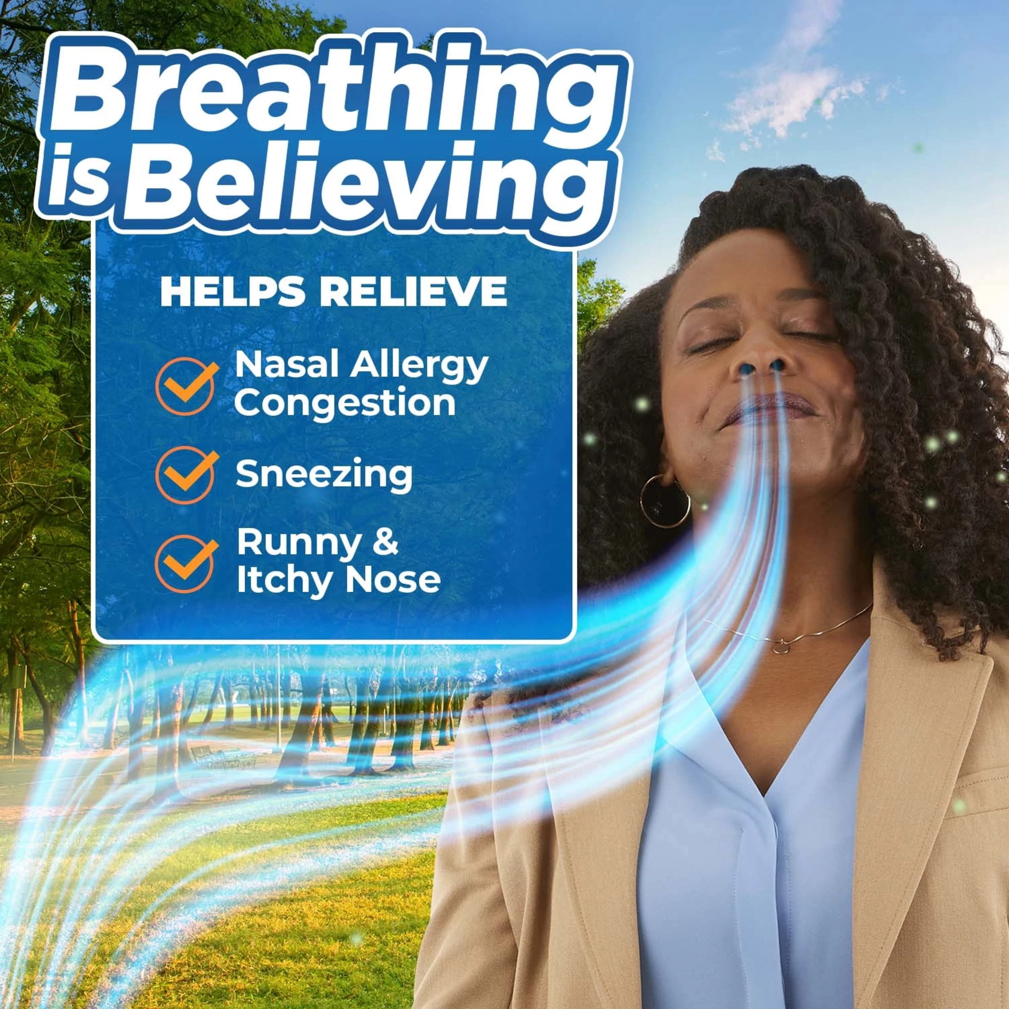 Nasacort Allergy Nasal Spray for Adults, Non-Drowsy Relief for Congestion and Sneezing (0.57 fl oz) d5e3r