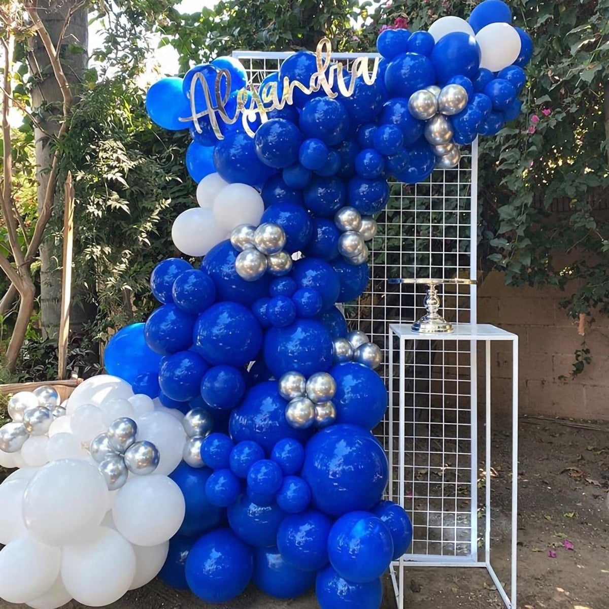 Beyondtrade Party Decoration Kit, Balloon Garland Arch Set for Birthdays and Anniversaries (Multicolor, 142 Pieces) 36p0i