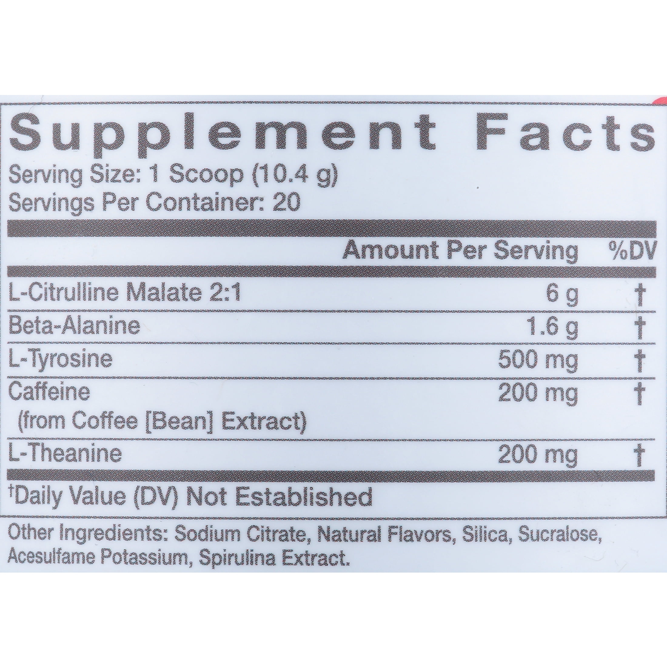 Alani Nu Pre-Workout Powder, Energy & Endurance Supplement, Blue Slush (Blue, 20 Servings) 0efv0