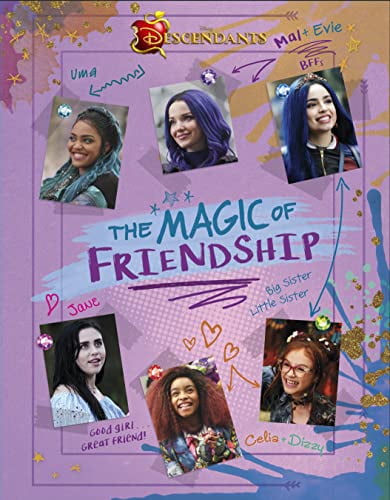 Disney Descendants: The Magic of Friendship Pre-Owned Hardcover Book bgylq