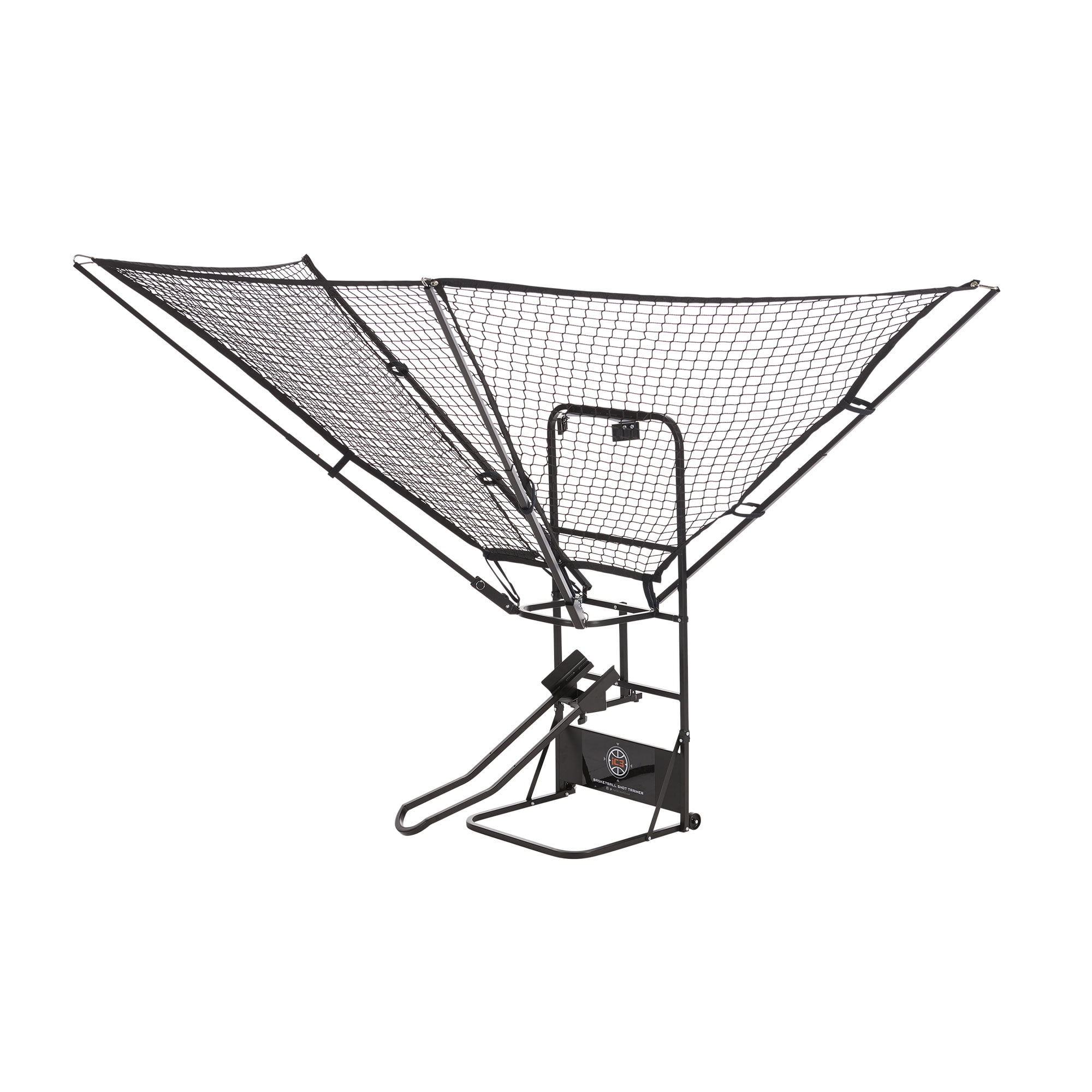 Dr. Dish iC3 Basketball Shot Trainer Rebounder System (Black, 35 lb) 2hye9