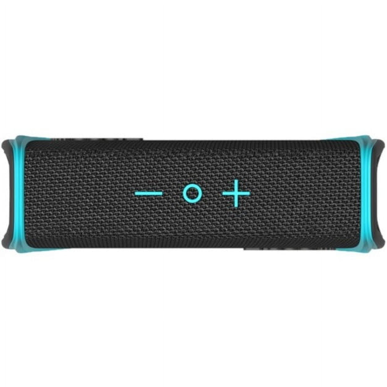 Fugoo Sport Portable Bluetooth Wireless Speaker Waterproof (Black/Teal, 1 Unit) xm6id