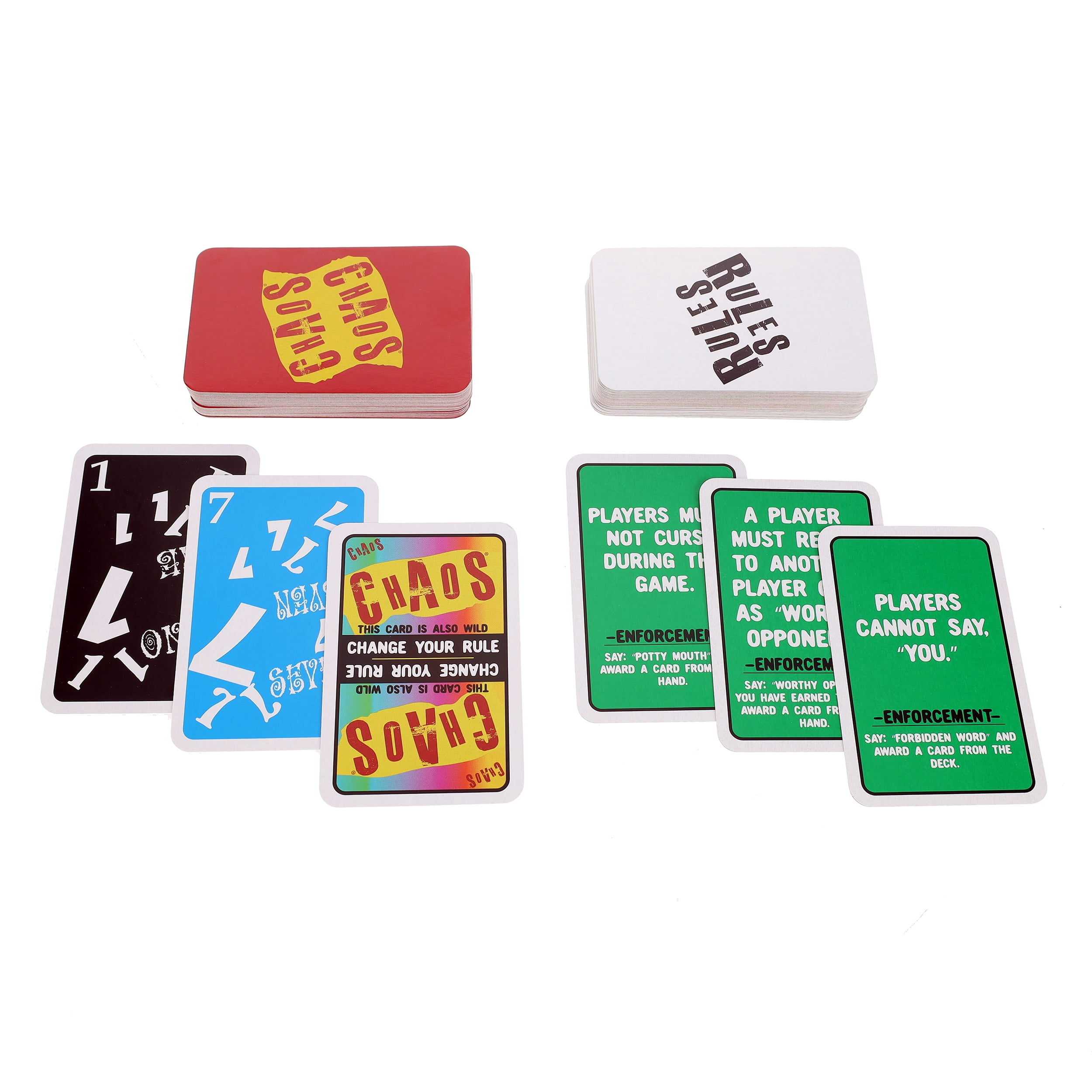 TDC Games Chaos Card Game Strategy Party Game (2-6 Players, 5.5 x 3.5 x 1 in) s2hcb