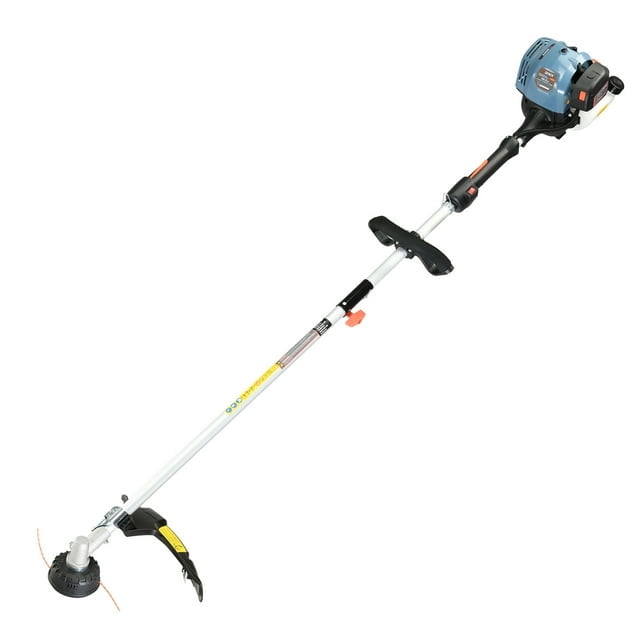 Senix 26.5cc 4-Cycle Gas String Trimmer, 17.7 in Cutting Width, Straight Shaft Weed Eater (12 lb) kshyu