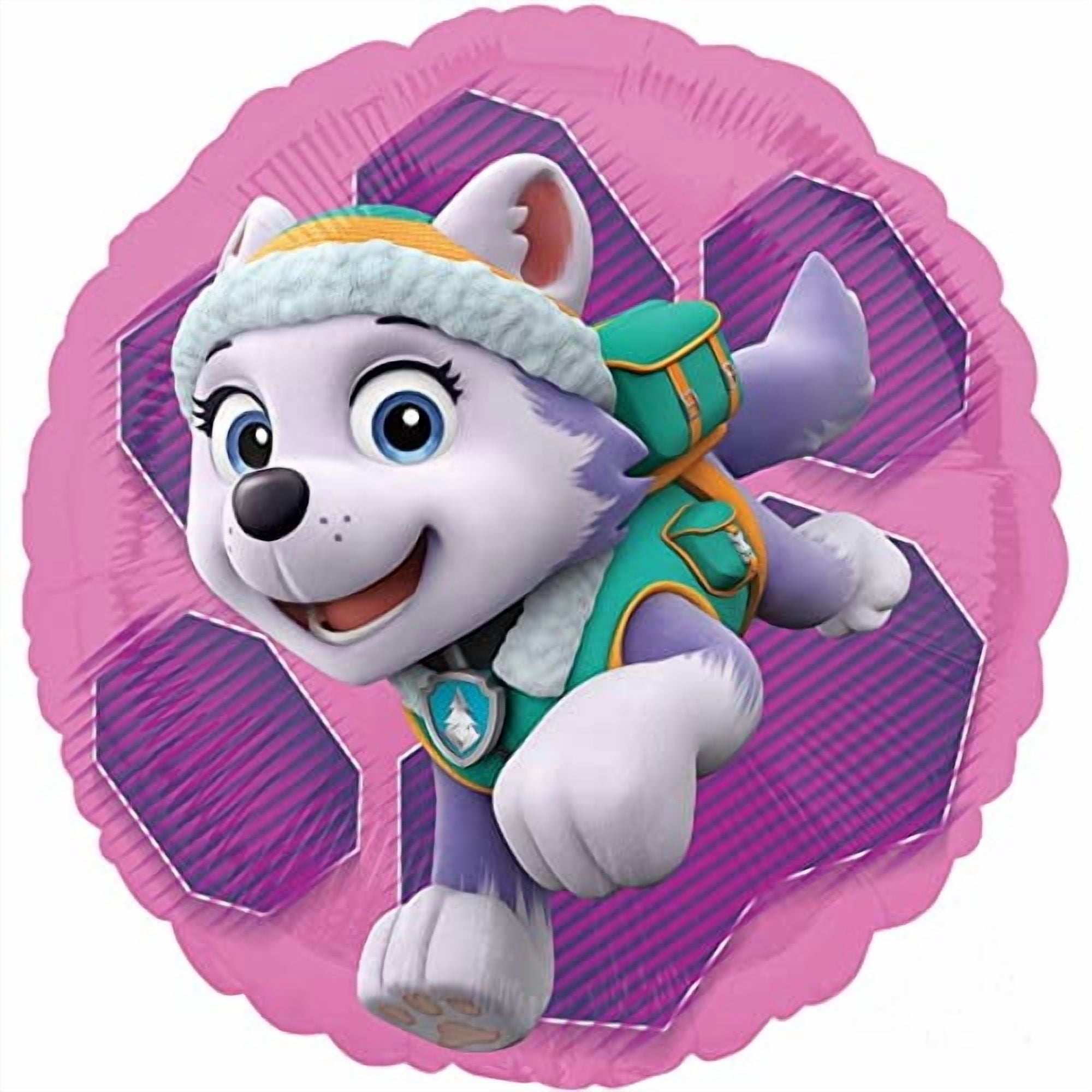 Anagram Skye and Everest 4th Birthday Party Balloon Bouquet Decoration Set (Pink, 5ct) vyg4i