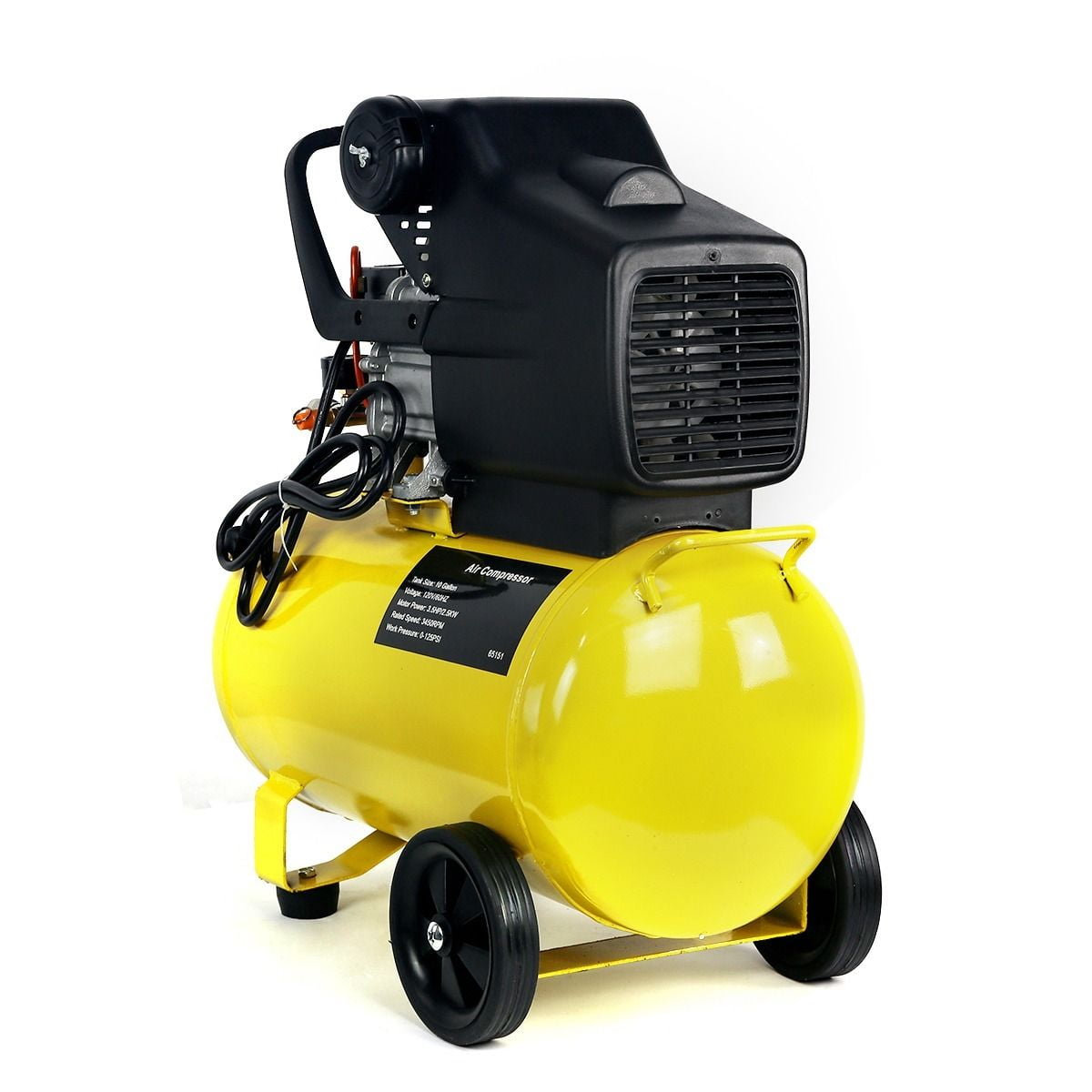 STARK USA 10 Gallon Ultra Quiet Portable Air Compressor, 3.5HP Oil-Lubricated Electric Power Tool (10 Gallon) b7xkg