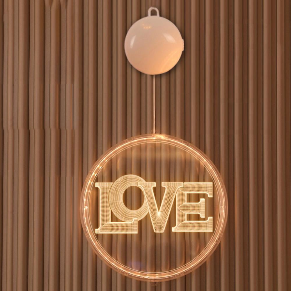 Anonymous LOVE Letter Curtain Fairy Lights (Warm White, 10 ft) 4a7xv