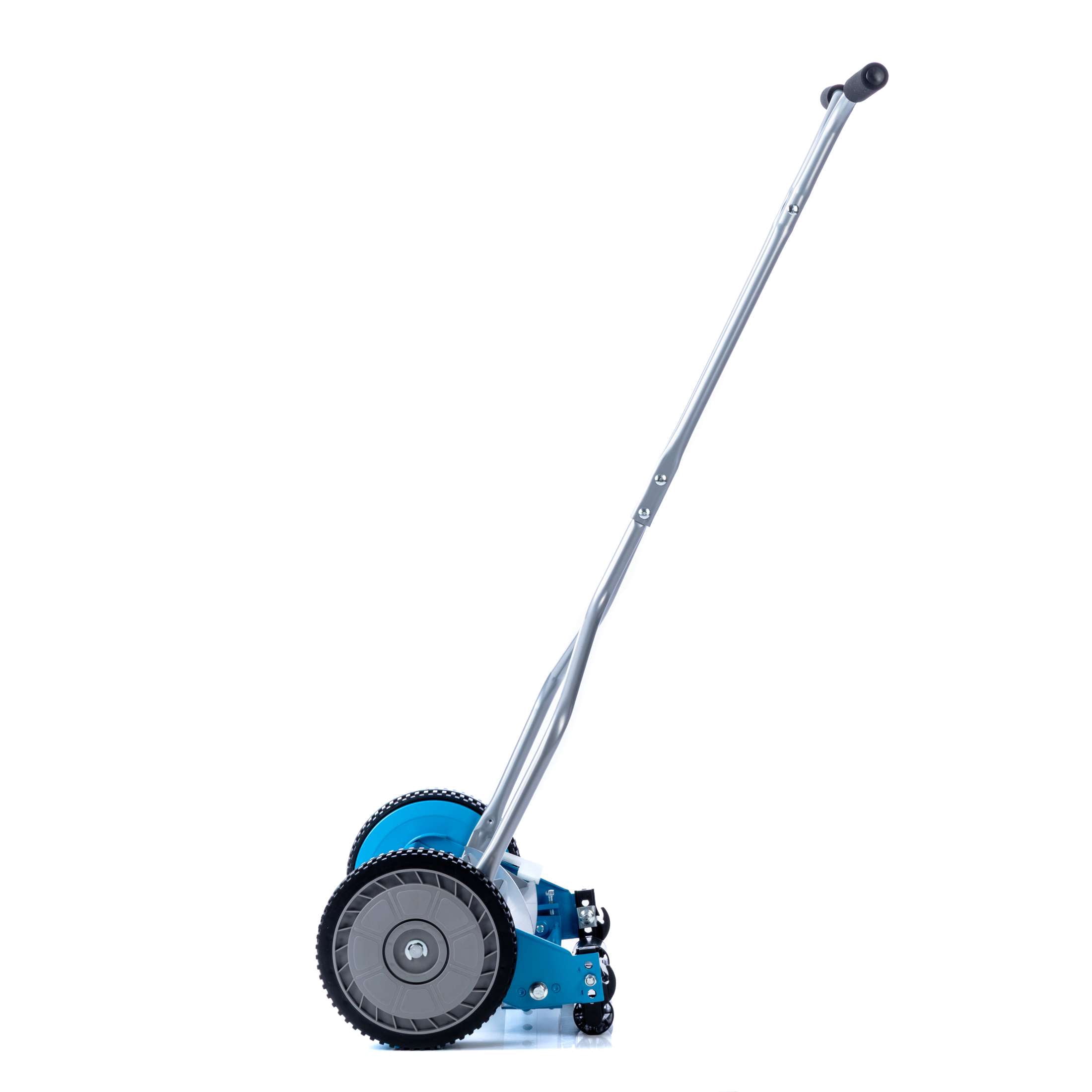 American Lawn Mower 14-Inch 4-Blade Push Reel Lawn Mower (Blue, 14 in) c3aox
