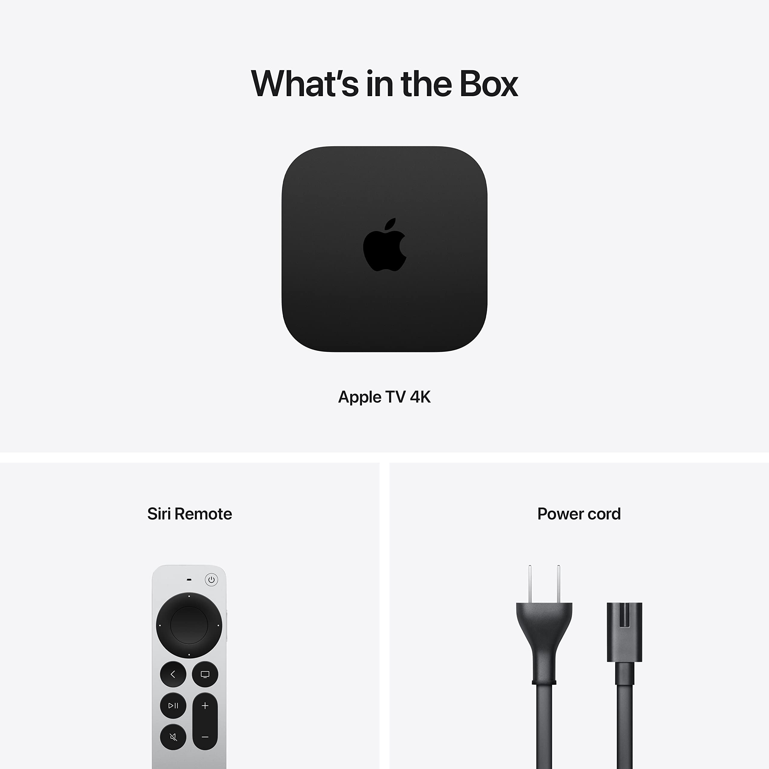 Apple TV 4K Streaming Media Player (3rd Generation, 64GB, Wi-Fi) ayl3n