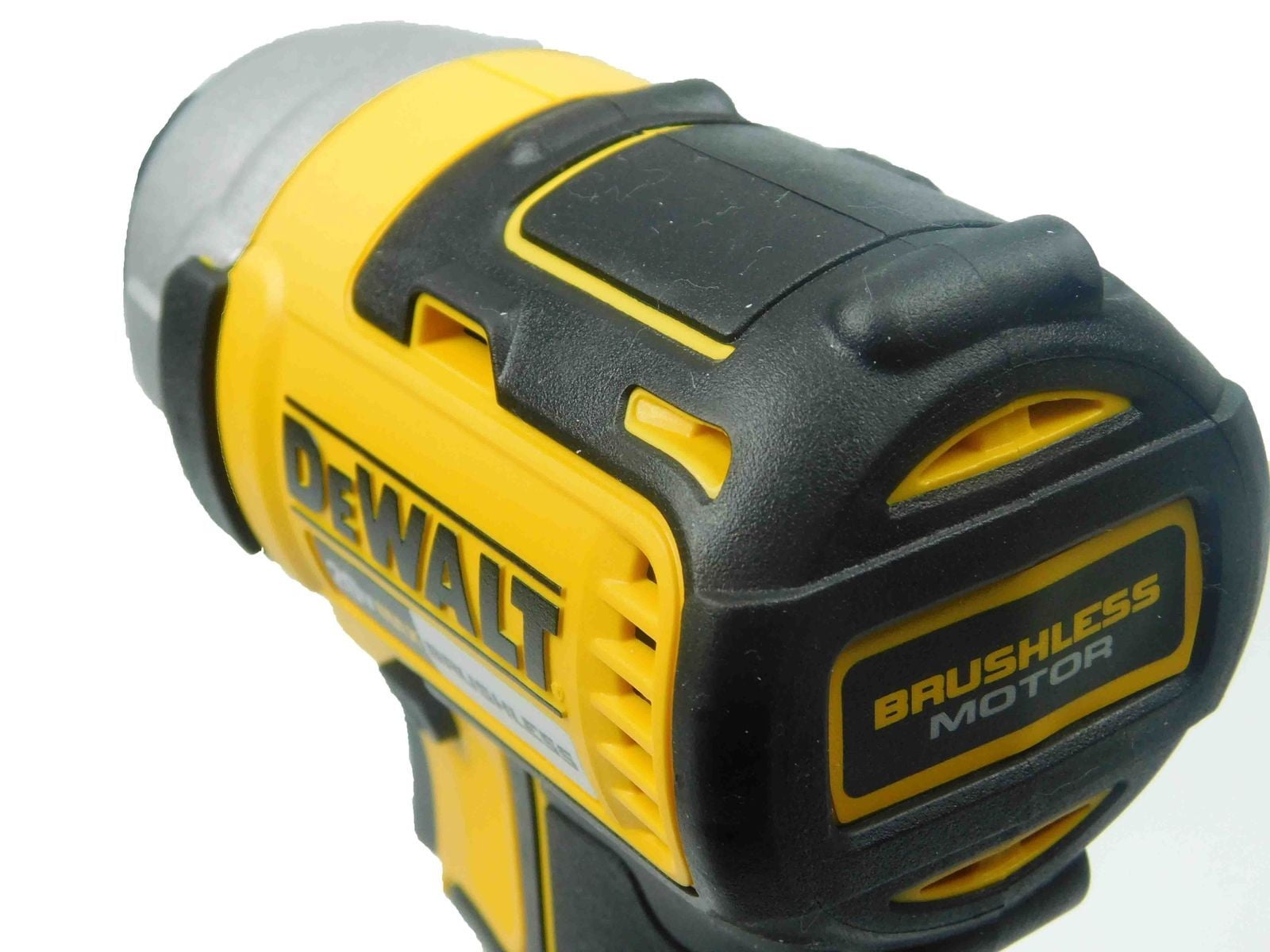 DEWALT 20V MAX Brushless Cordless 1/4 in Hex Impact Driver (Yellow, 2.8 lb) nfu95