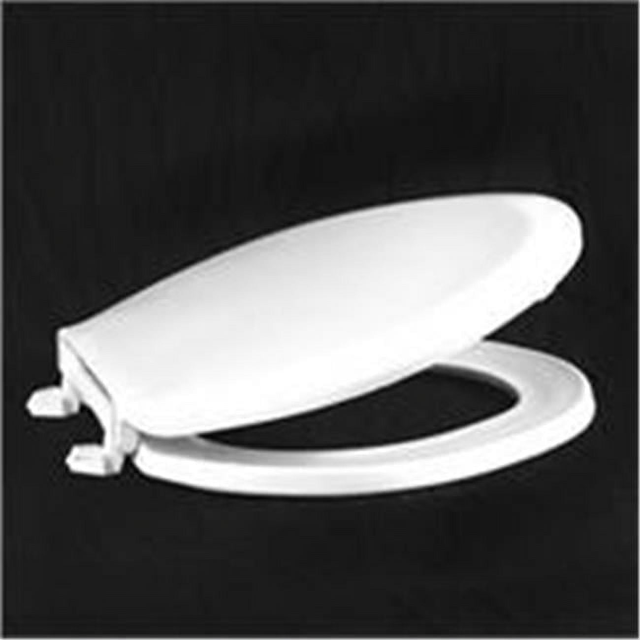 GSI Homestyles Elongated Toilet Seat with Cover (White, Standard) dgdm2