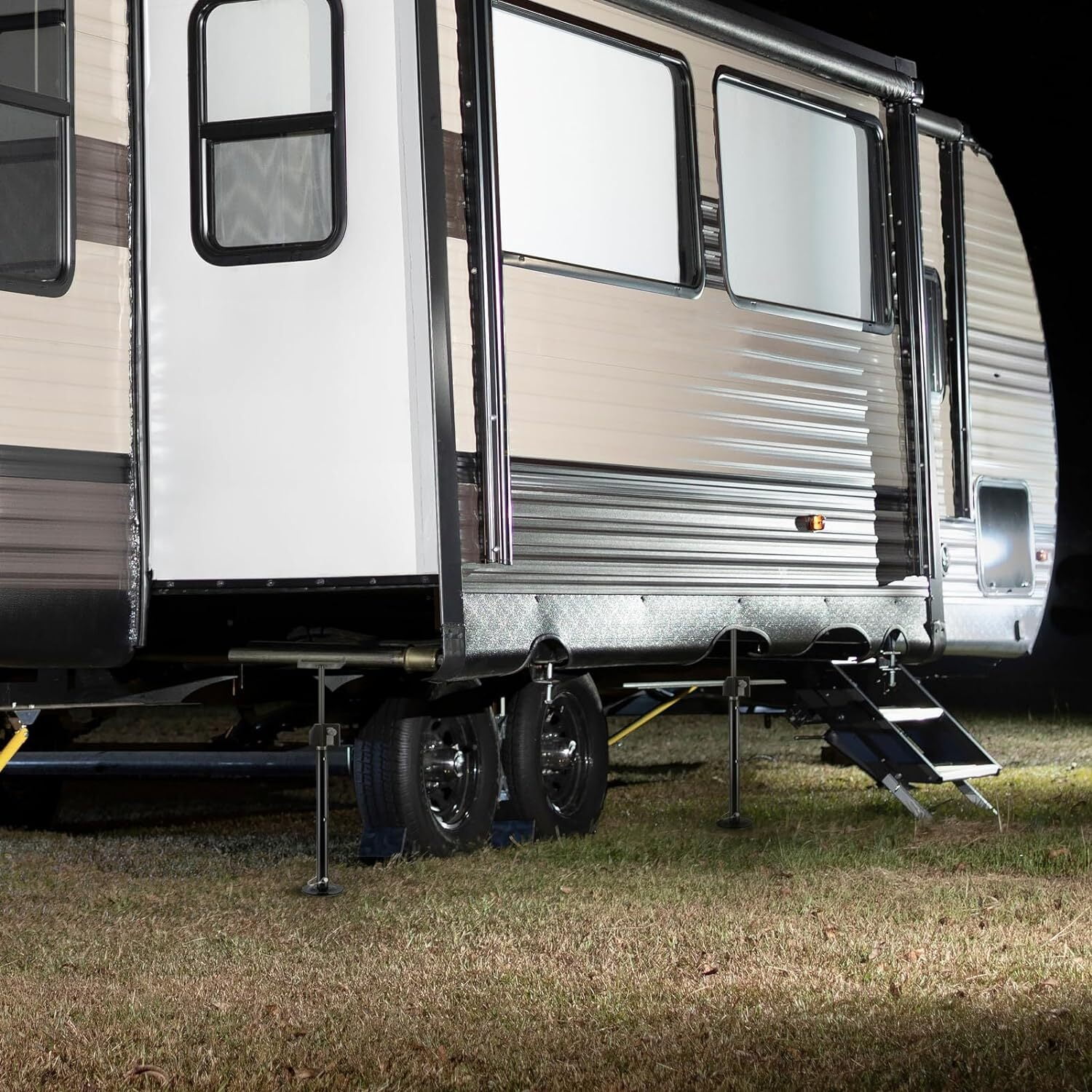 Kohree RV Slide Out Support Stabilizer Jacks (Heavy-Duty, 5000 lb Capacity, 20 in to 49 in Height, 2-Pack) o5kpr