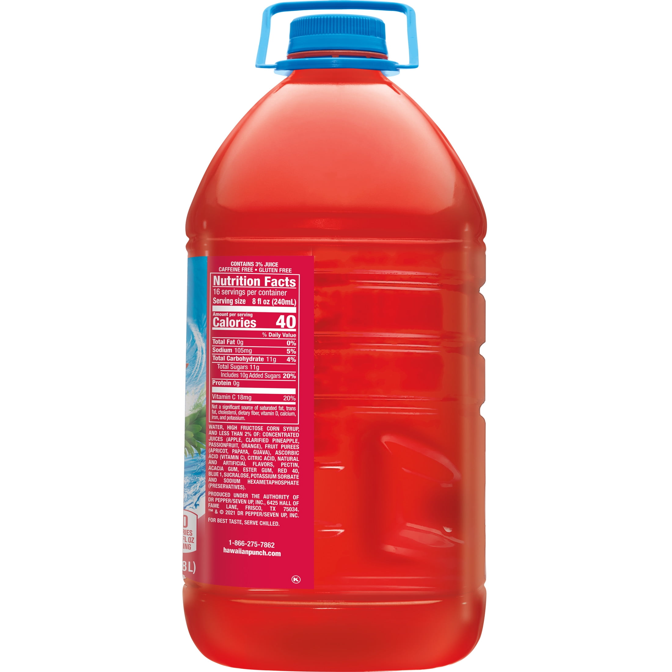 Hawaiian Punch Fruit Juicy Red Fruit Drink (Red, 128 fl oz) u4swt