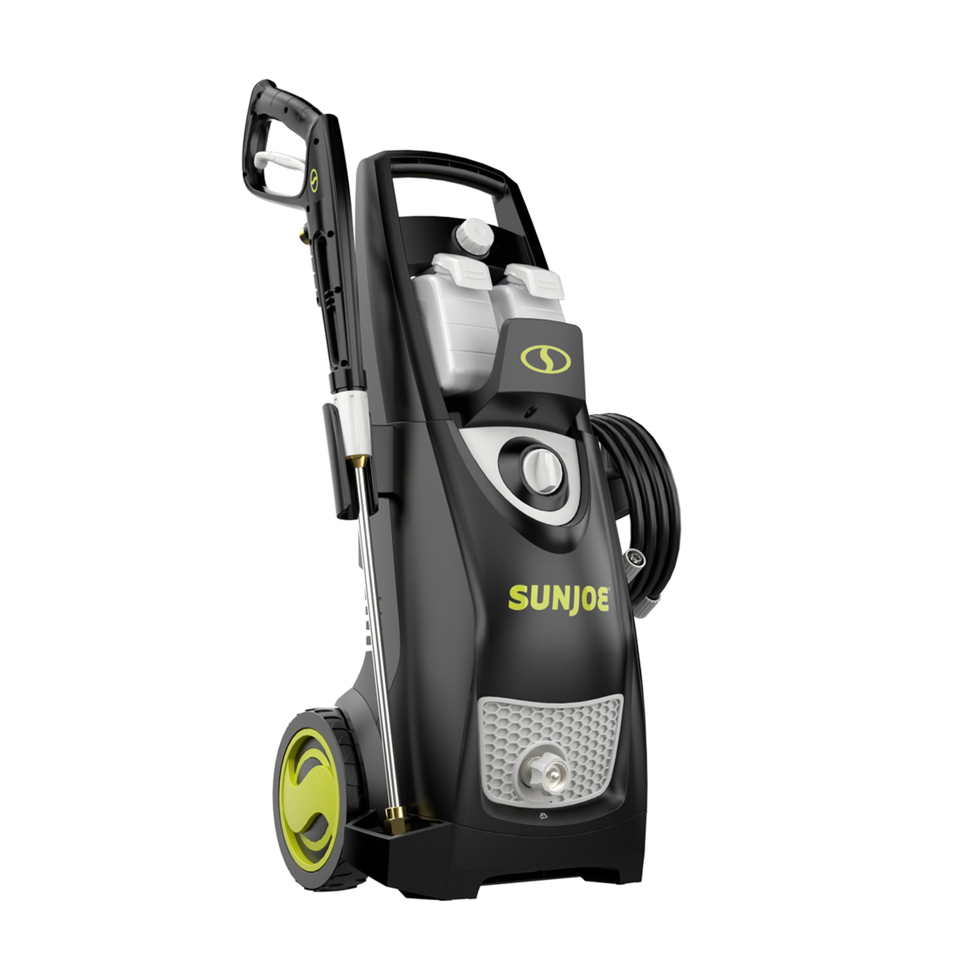 Sun Joe Electric Pressure Washer, Heavy-Duty Portable Power Washer with Wheels (Green, 2030 PSI) pojic