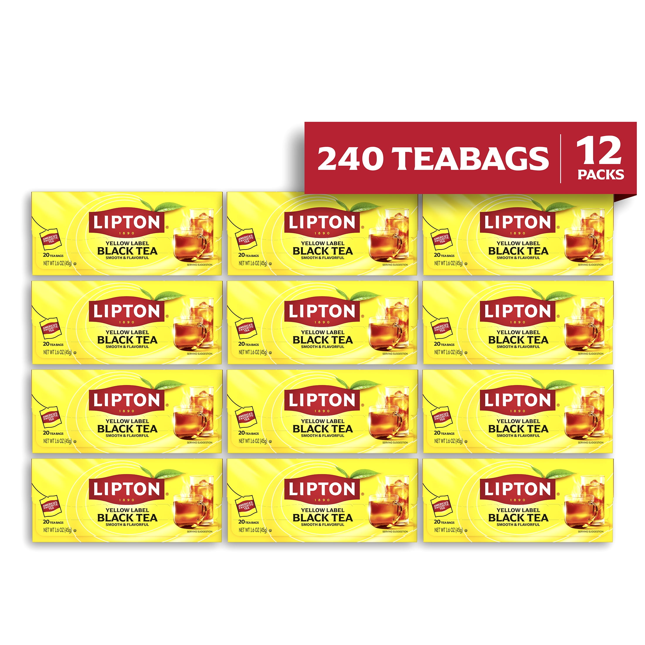 Lipton Black Tea Bags (Black, 240 Count) fzmme