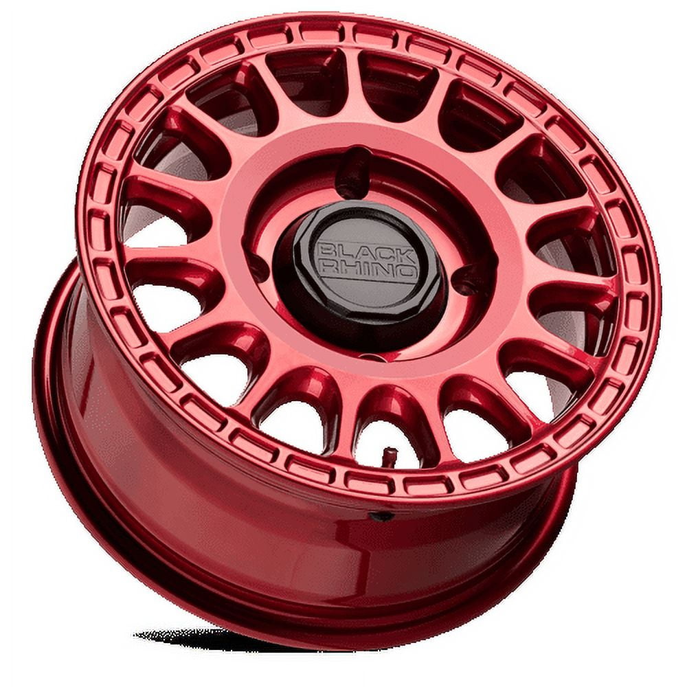 Black Rhino Powersports Flow Formed Aluminum Wheel Rim (Black, 15x7 in) x7sn8