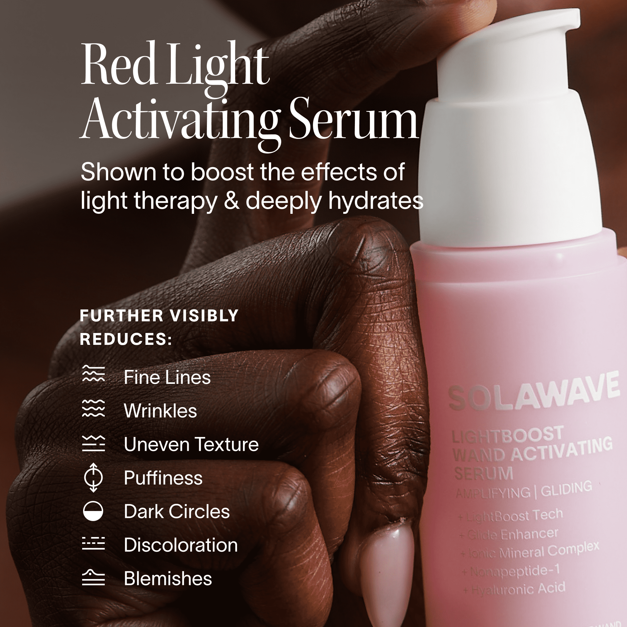 Solawave LightBoost Wand Activating Serum for Light Therapy and Microcurrent Devices (1.7 fl oz) 9qpdl
