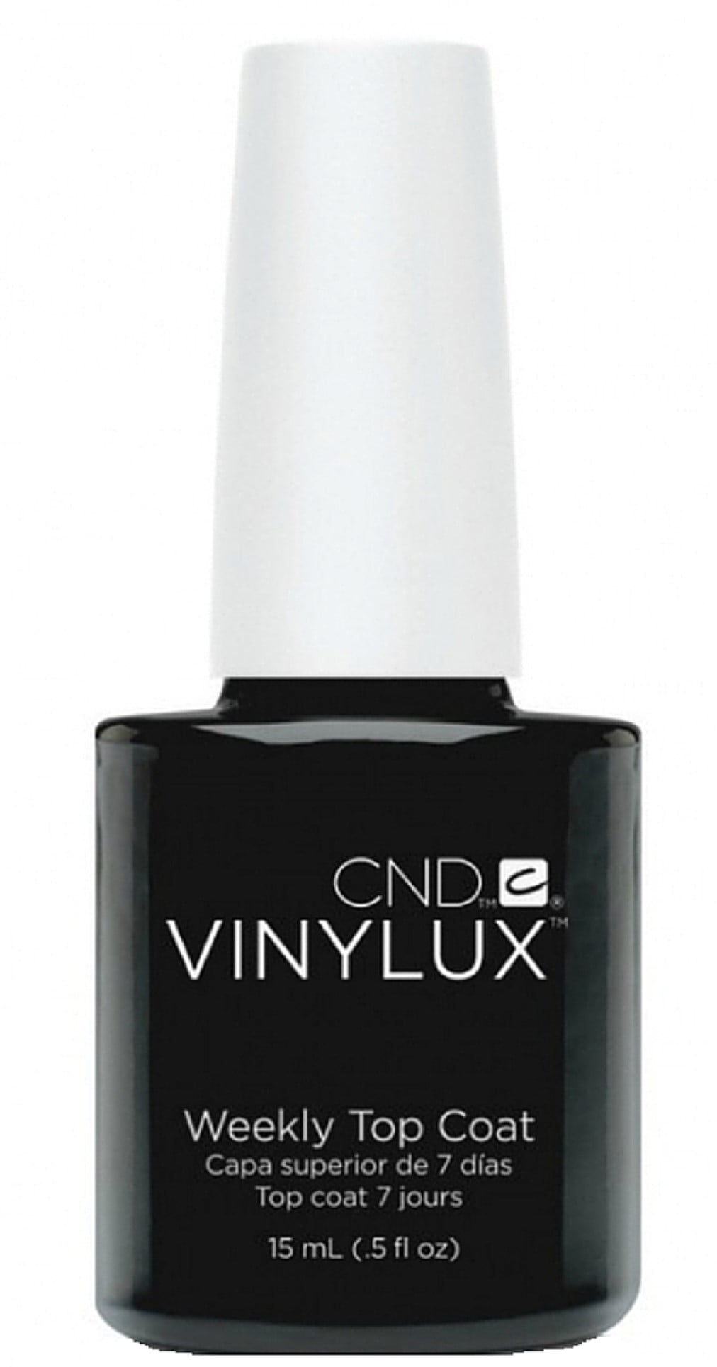 CND Vinylux Weekly Top Coat Long-Lasting Chip-Resistant Nail Polish (Clear, 2 Pack, 0.5 fl oz) cdz6h