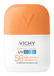 Vichy Capital Soleil UVA + UVB Aqua Invisible Moisturizing Fluid SPF50 (1.7 fl oz) bb6qs