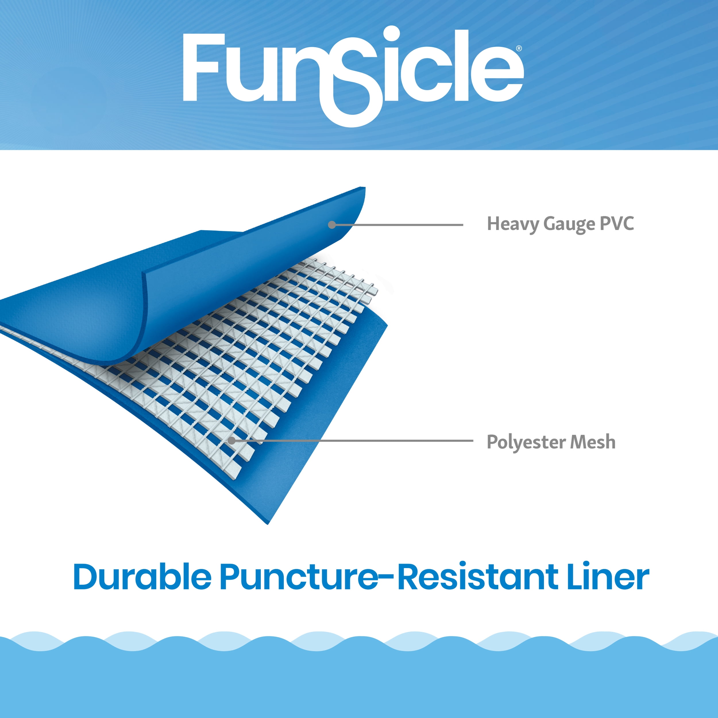 Funsicle Adventure Above Ground Metal Frame Swimming Pool with FiltraBoost Pump and AutoSkimmer (Blue, 14 ft x 33 in) 9nszp