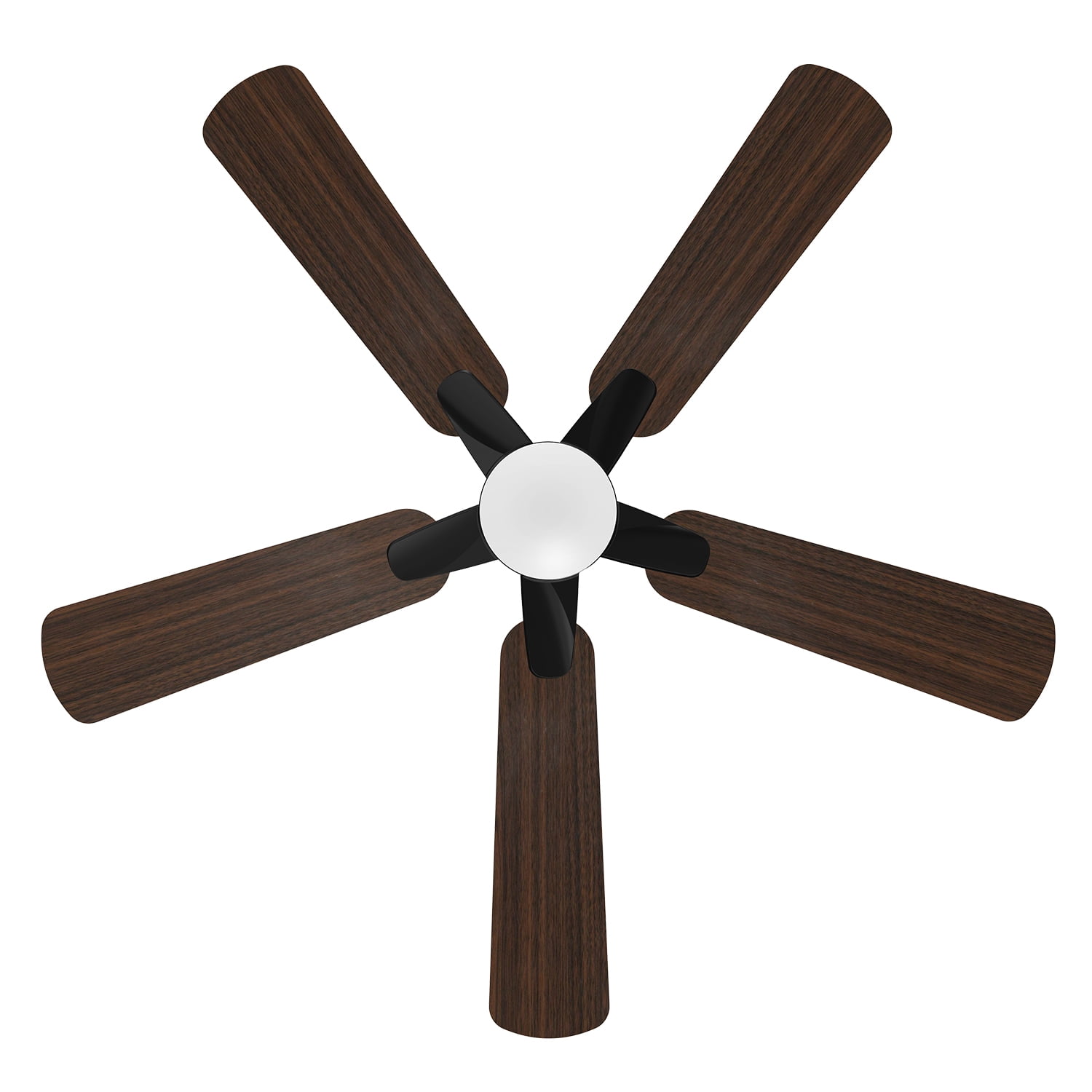 Mainstays 52 in Ceiling Fan with LED Light and Remote Control (Black, 52 in) 9j74a - Image 5