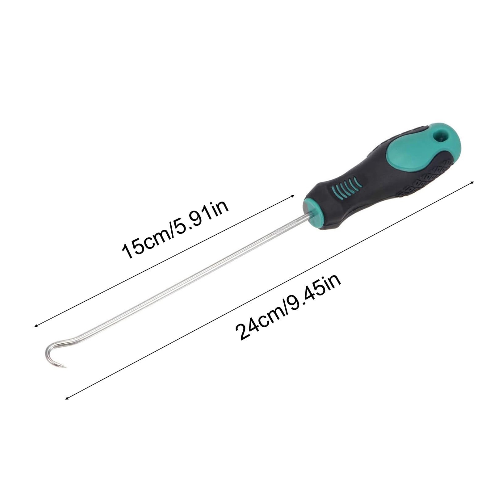 BtnewE Manual Weeder and Lawn Aerator Tool, Heavy Duty Crevice Cleaner for Garden Paths and Driveway Joints (Blue, 12 in) yka6e