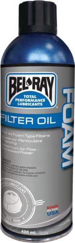 Bel-Ray Foam Filter Oil Waterproof Spray (Clear, 13.53 fl oz) h6uqn