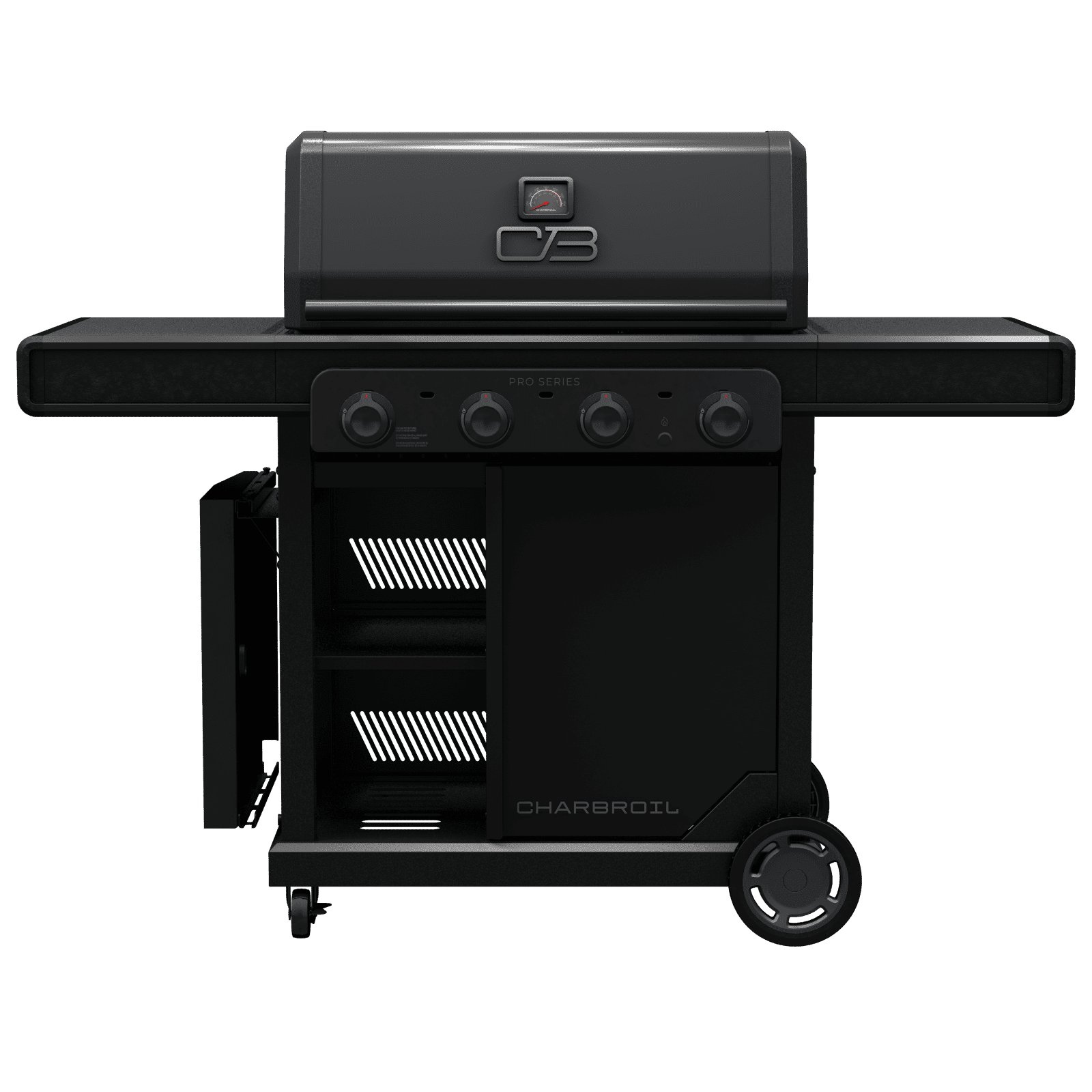 Charbroil Pro Series 4-Burner Gas Grill and Griddle (Black, 535 sq in) tmz0p
