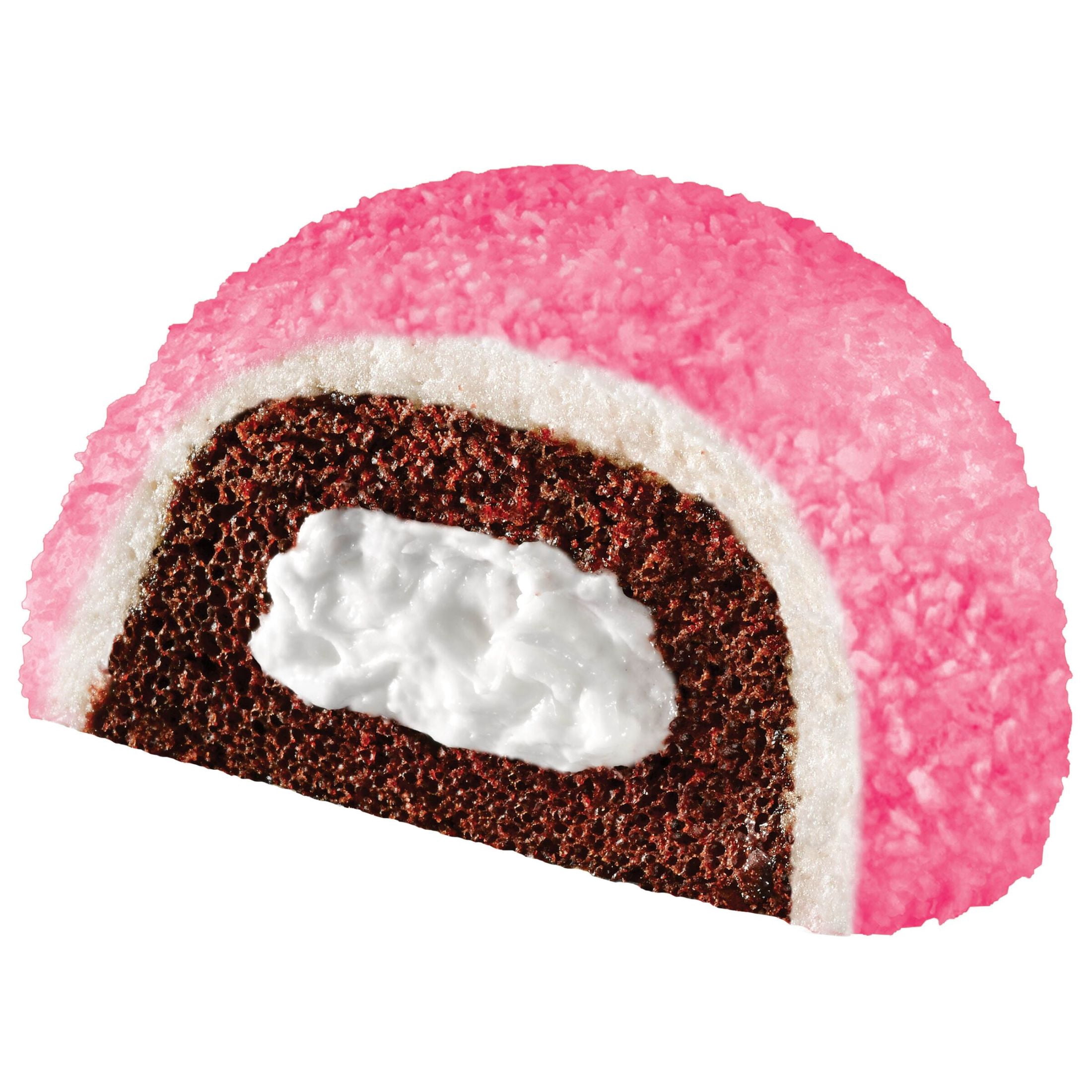 Hostess SnoBalls Chocolate Snack Cakes with Marshmallow and Coconut (Pink, 10.5 oz, 6 Count) whppy