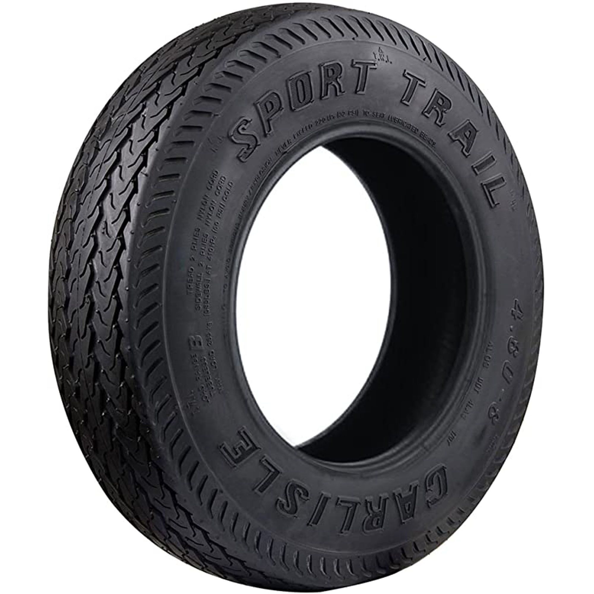 Carlstar Sport Trail Trailer Tire (20.5x8.00-10, Load Range C) f2ftn