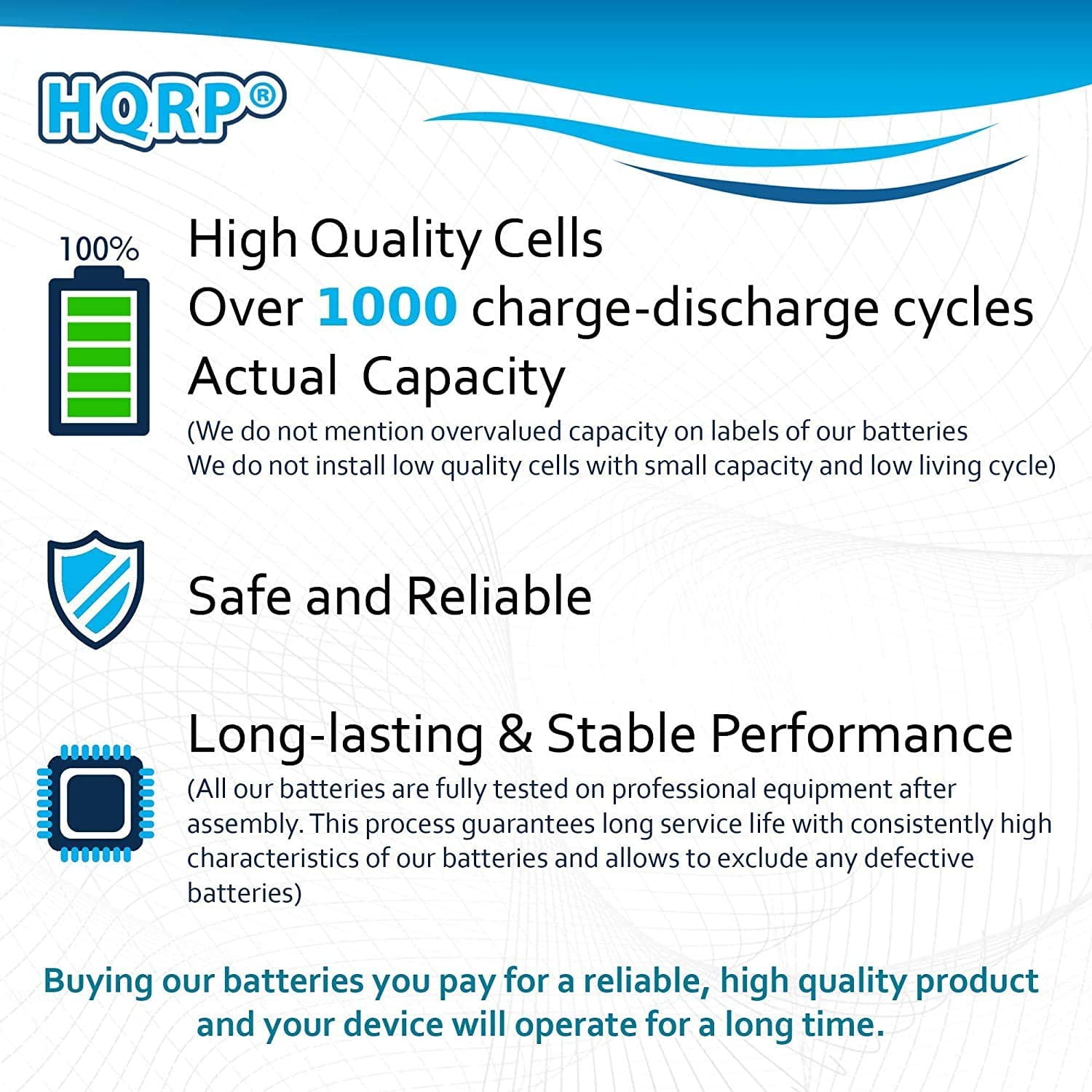 HQRP 4000mAh Rechargeable Li-Ion Battery 2-Pack for LED Flashlights (3.7V, 2-Pack) tavyl