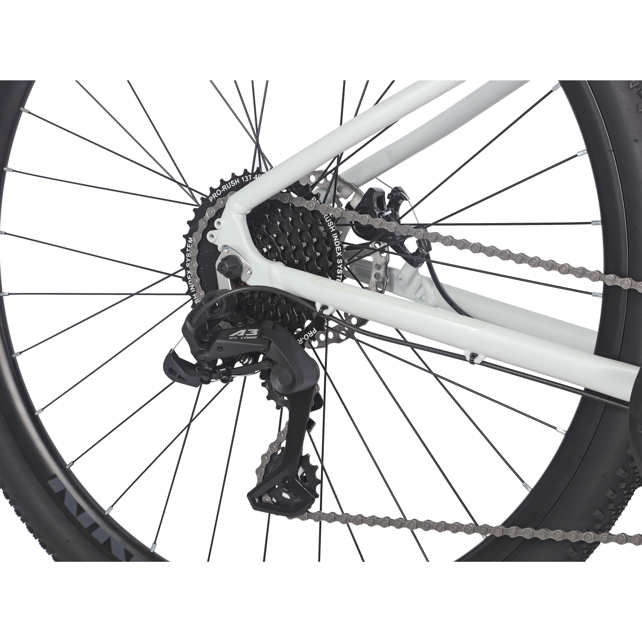 Schwinn Horicon Sport Gravel Bike, Lightweight Aluminum Frame, Mechanical Disc Brakes (Gray, 700c) ac6s4