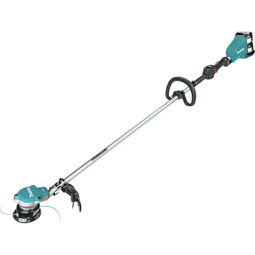 Makita XRU15PT1 36-Volt LXT Brushless Cordless String Trimmer Kit with 4 Batteries (15 in) oqgfq