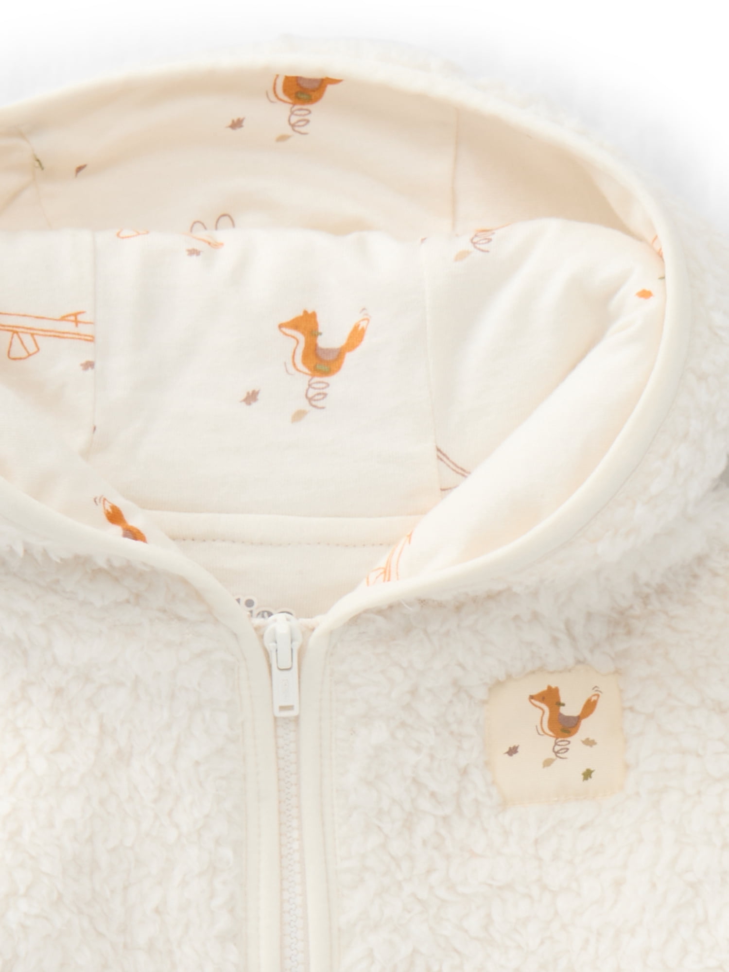 Garanimals Baby Zip-Up Fleece Hoodie Soft Graphic Outerwear (6M-24M) 43hbk