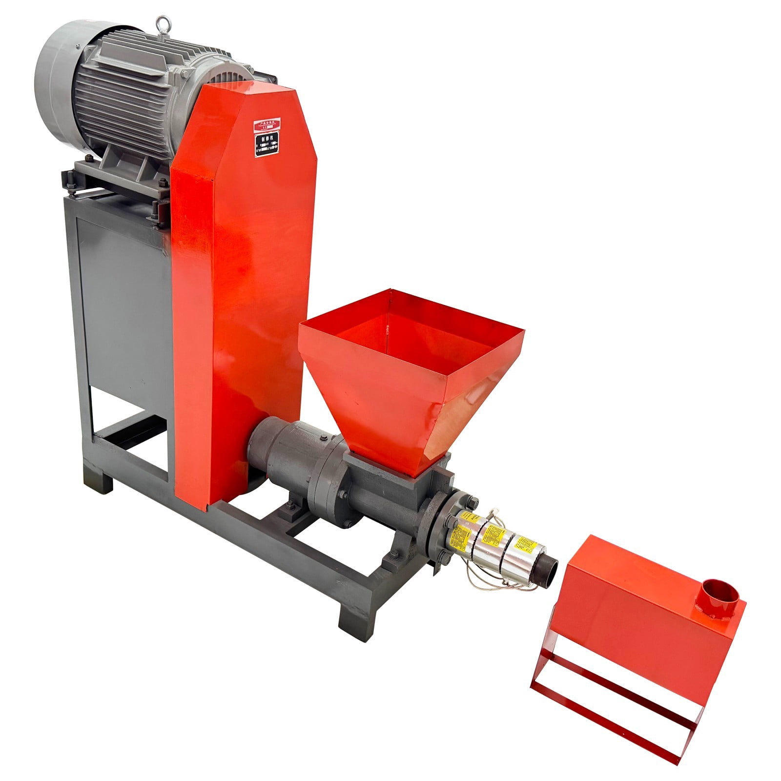 Maisutseb Wood Charcoal Briquette Maker Machine (Heavy-Duty, 440 lb/h Output) lrtzf
