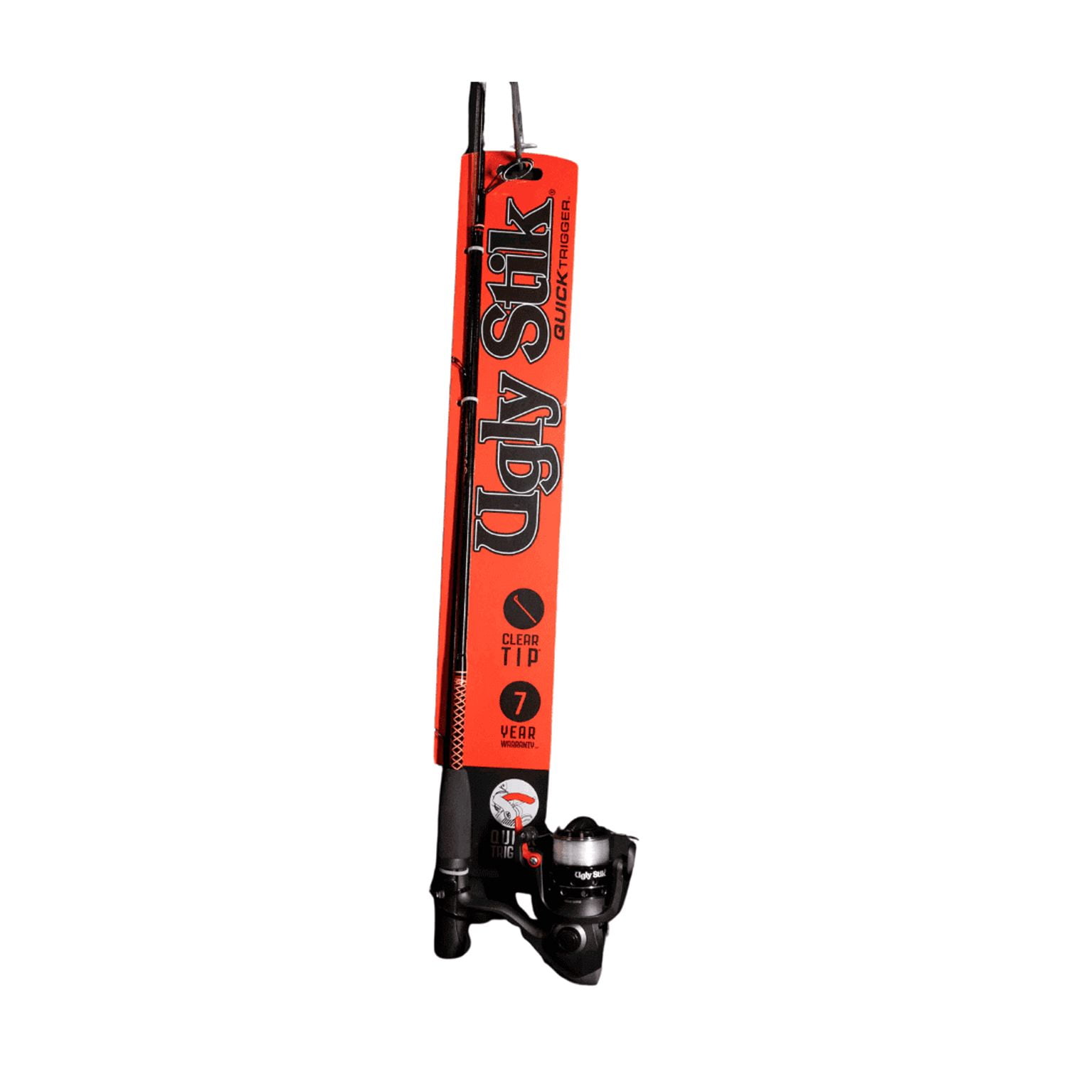 Ugly Stik Quick Trigger Spinning Fishing Combo (Light Power, 5 ft Rod, 30 Size Reel) 3cfkv