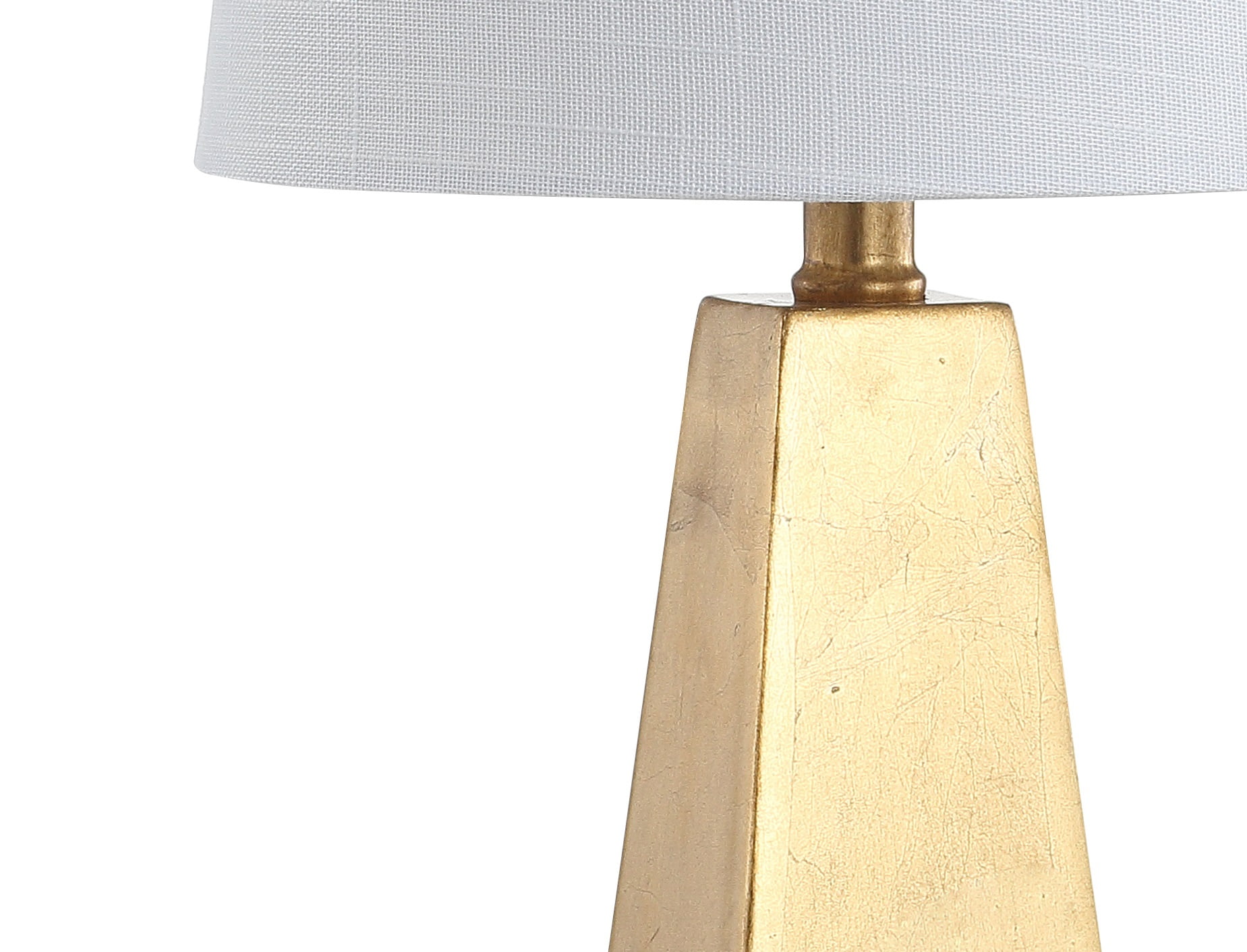 JONATHAN Y Owen Contemporary Resin LED Table Lamp, Gold Finish (20.5 in) z8pbb