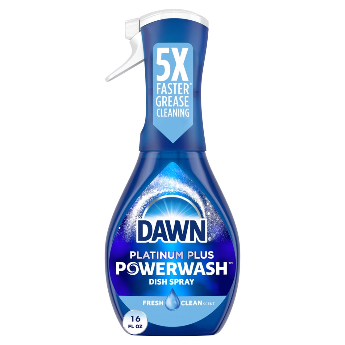 Dawn Powerwash Dish Spray, Grease-Removing Dishwashing Liquid, Fresh Scent (1 Starter Kit, 16 fl oz) b3z3p